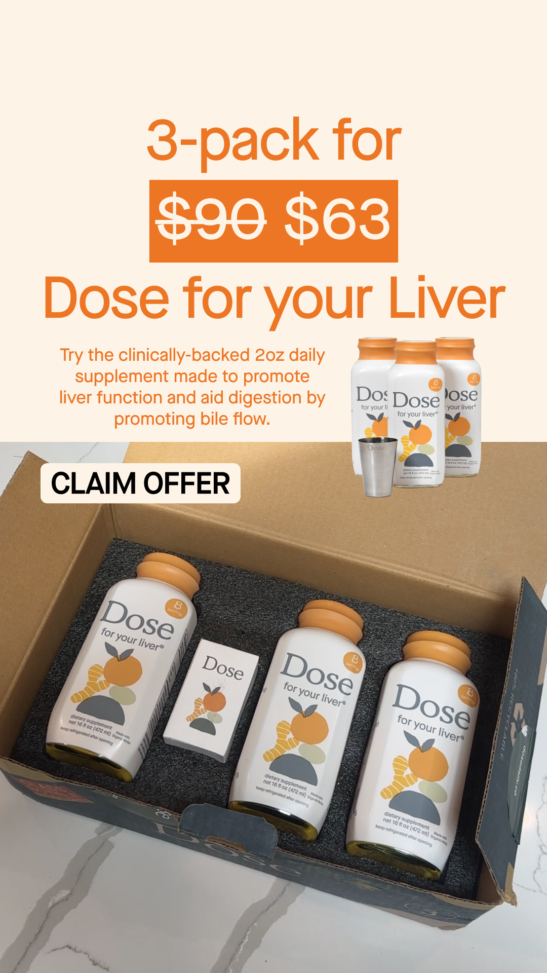 Dose Facebook ad