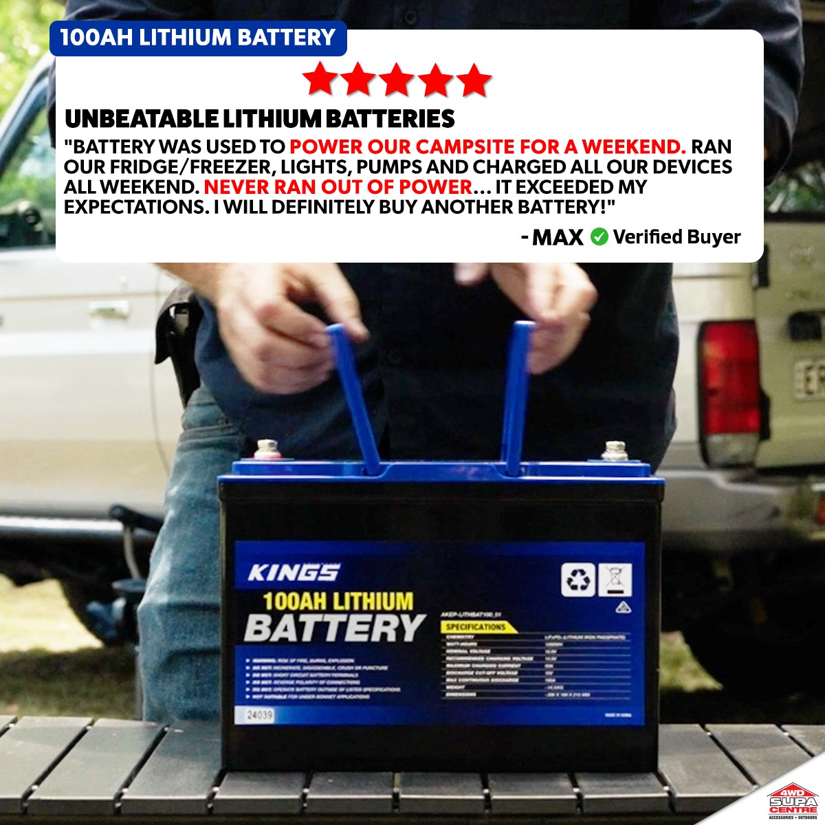 4WDSupacentre.com.au Facebook ad