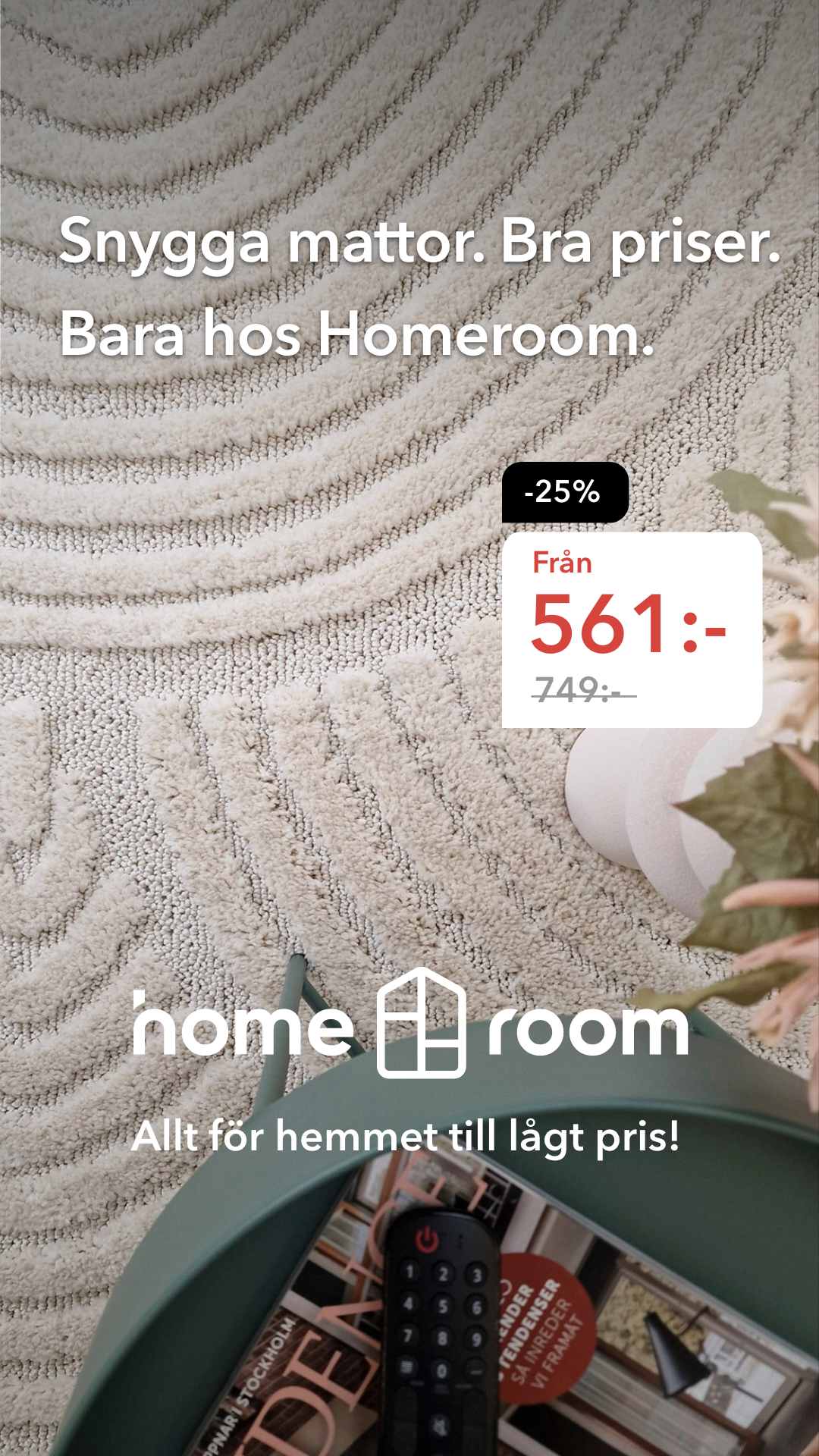 Homeroom.se Facebook ad