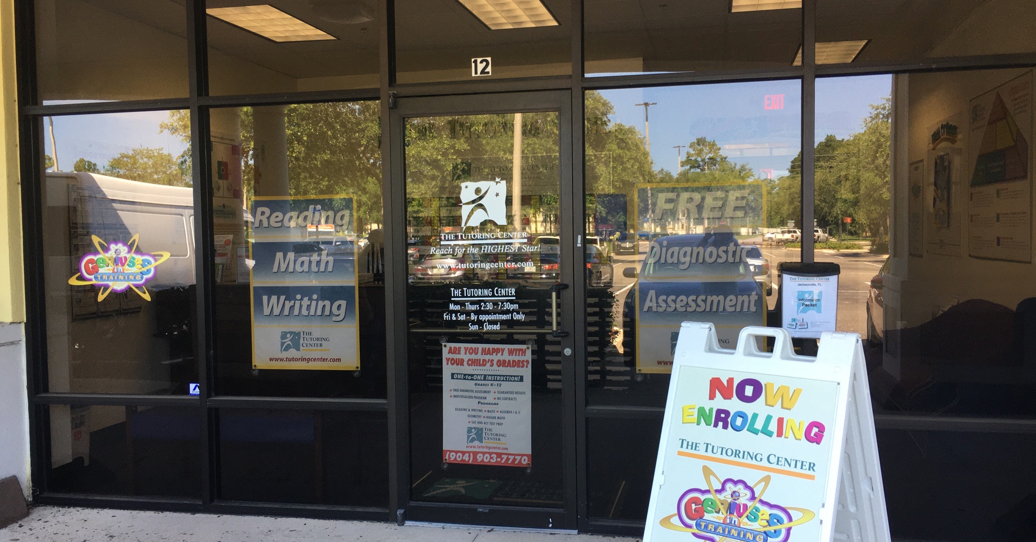 The Tutoring Center, Jacksonville FL Facebook ad: Tutoring for K-12 in Reading, Writing, Math, Algebra…