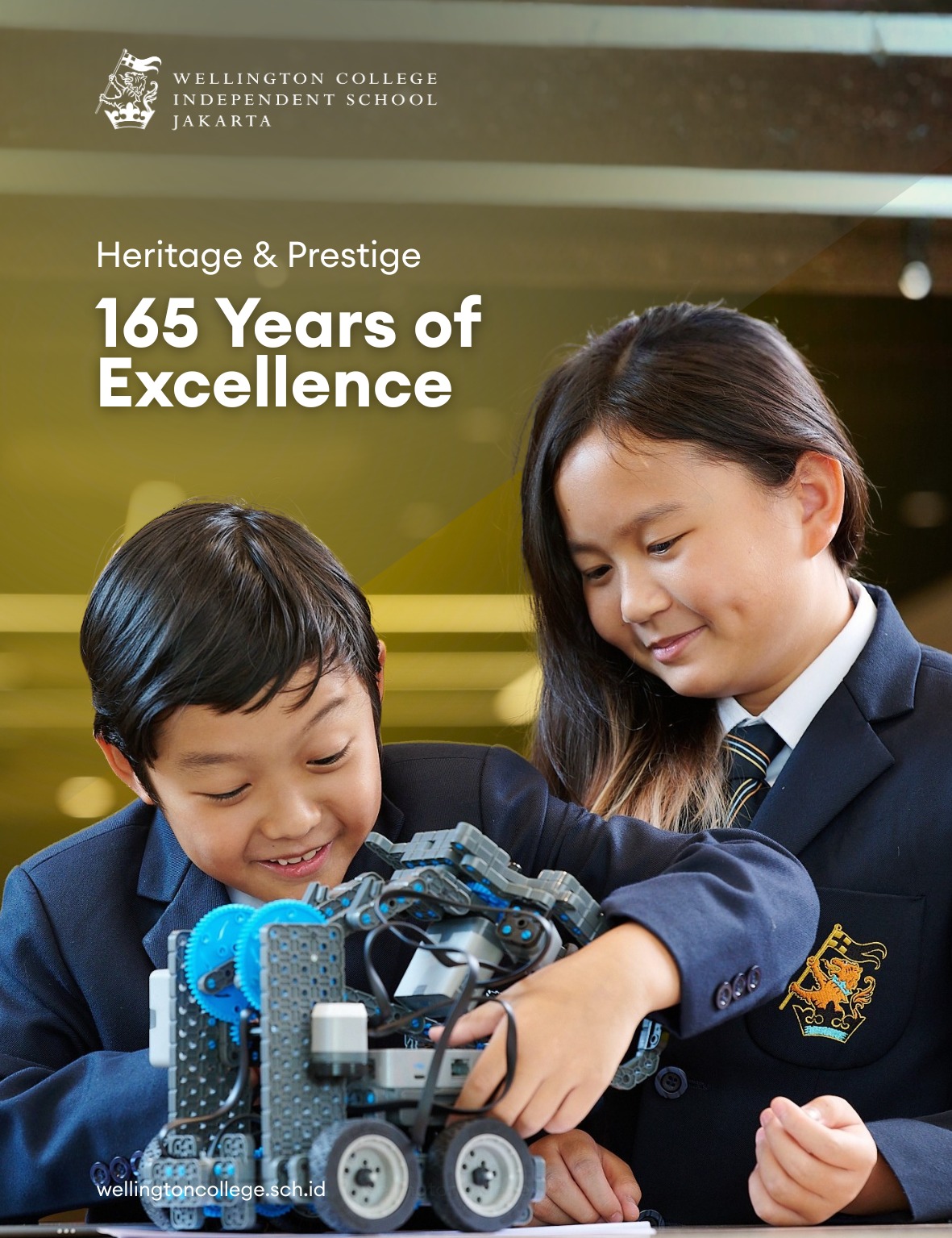 Wellington College Independent School Jakarta Facebook ad: For 165 years, Wellington has shaped minds, built…