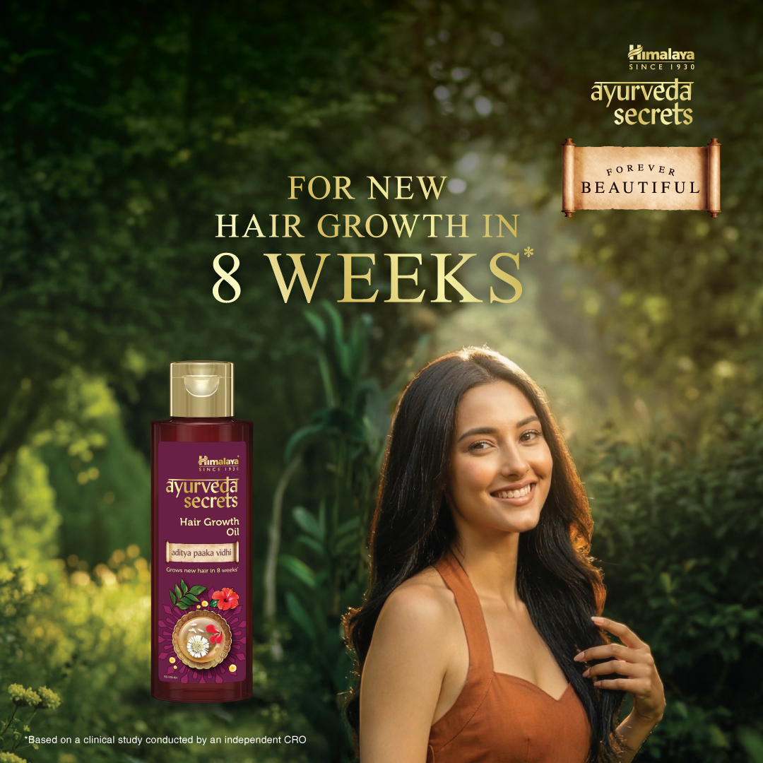 Himalaya Ayurveda Secrets Facebook ad from Apr 17, 2026