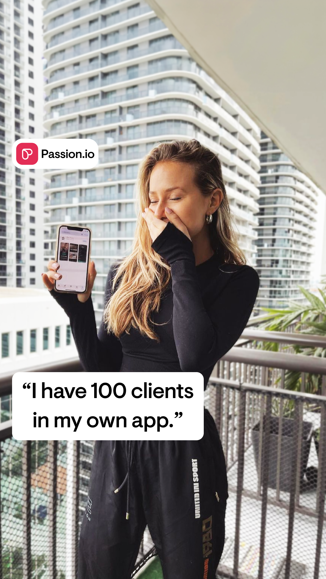 passion.io Facebook ad