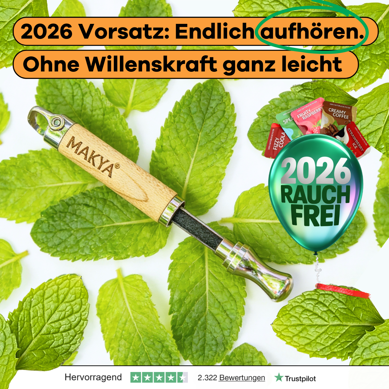 Makya-Rauchfrei Facebook ad