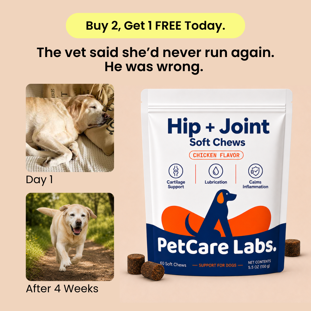 PetCare Labs Facebook ad: Buy 2, Get 1 Free