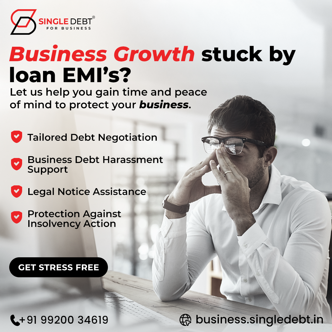 SingleDebt for Business Facebook ad