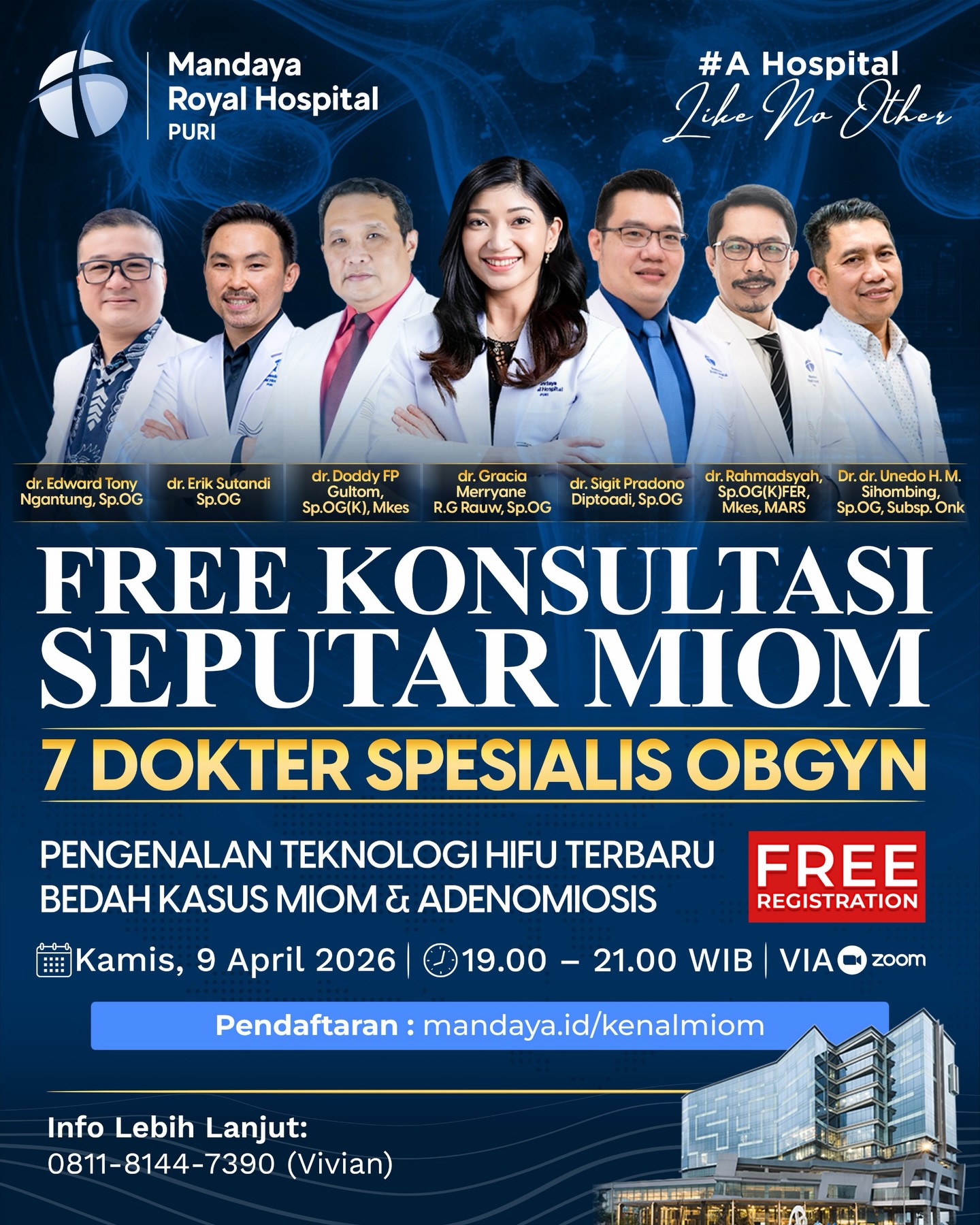 Mandaya Royal Hospital Puri Facebook ad