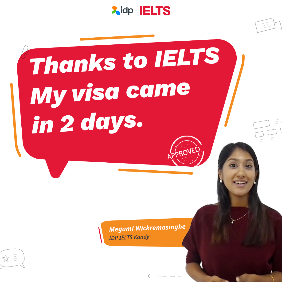 IELTS Essentials from IDP Facebook ad