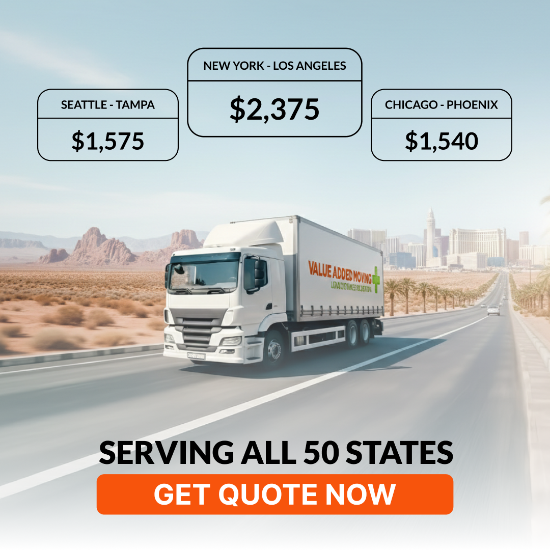 Value Added Moving Facebook ad