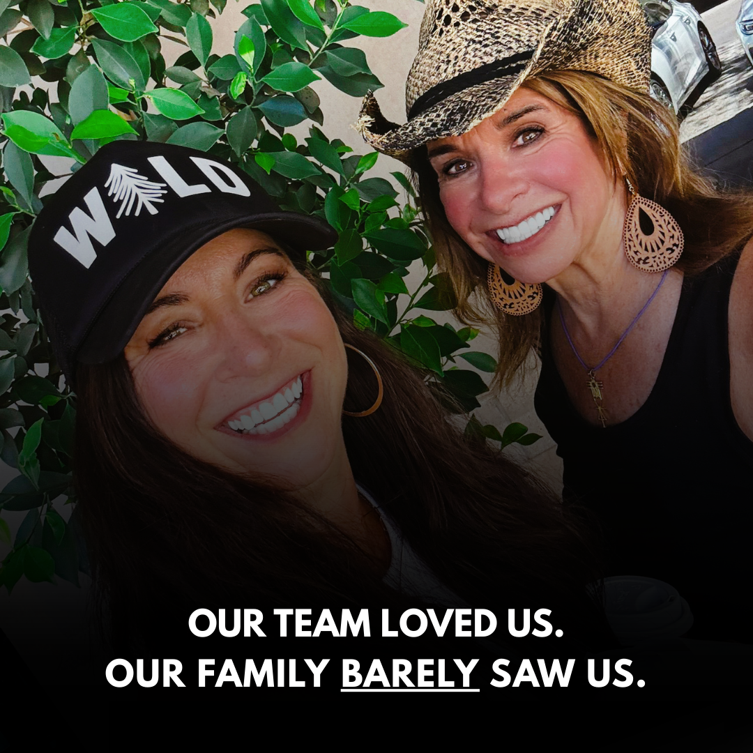 Wildly Healthy Facebook ad: We Didn't Quit Network Marketing, Just the Grind.