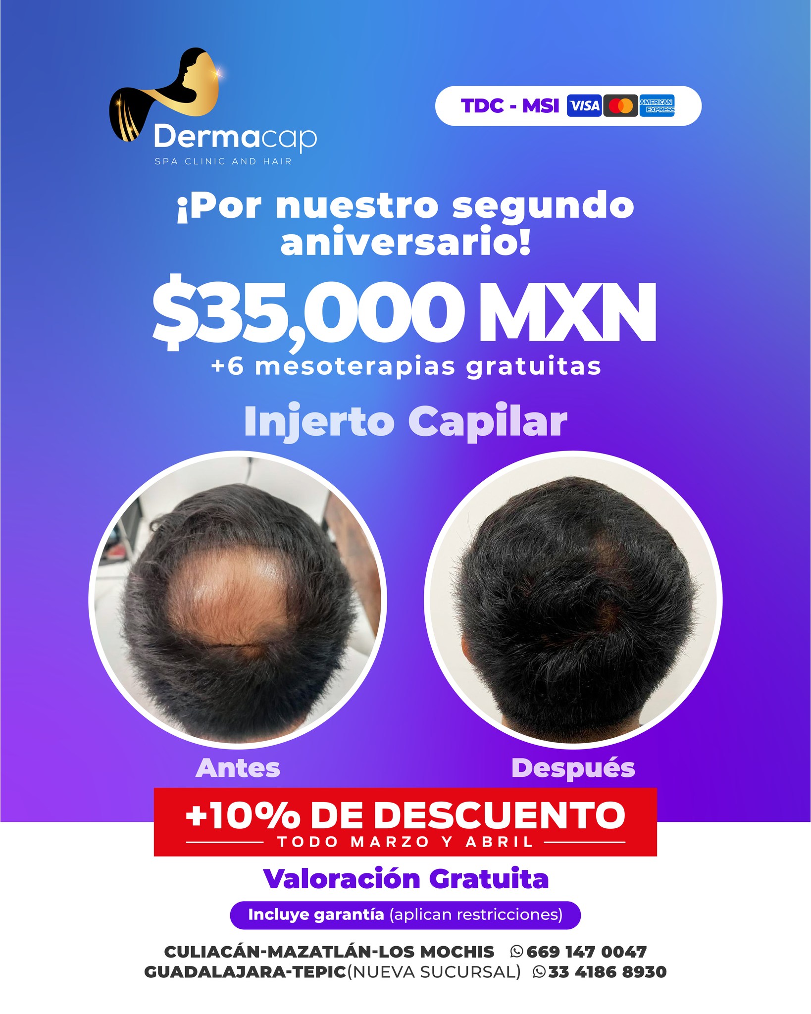 Dermacap Facebook ad
