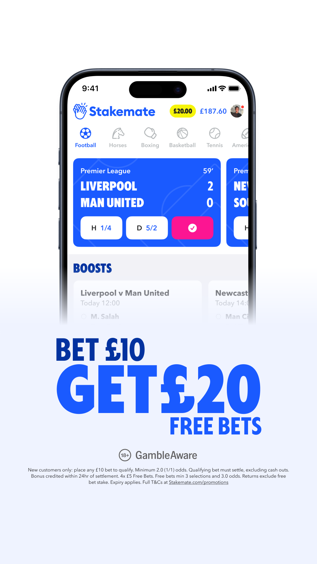 Stakemate UK Facebook ad