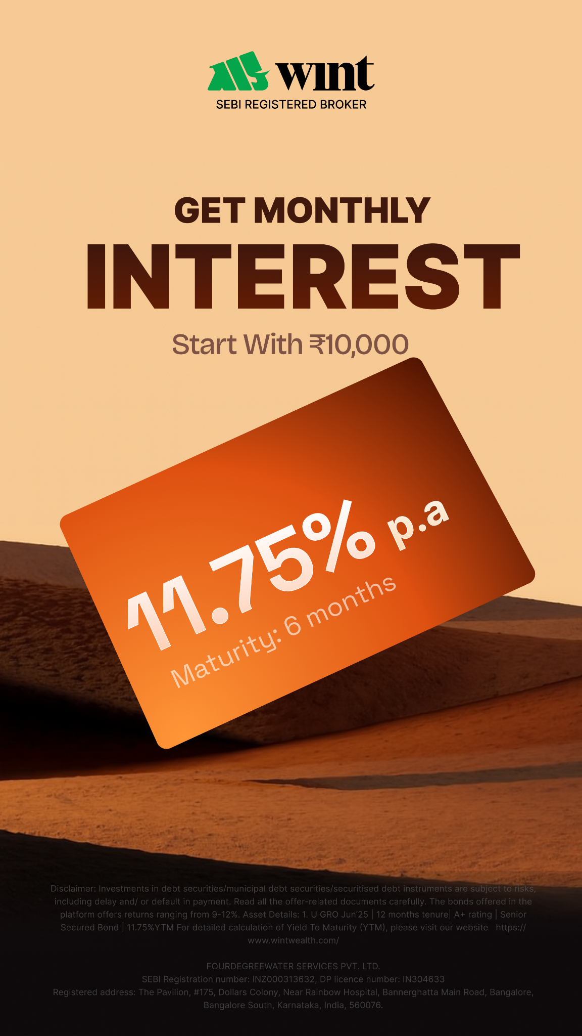 Wint Wealth Facebook ad