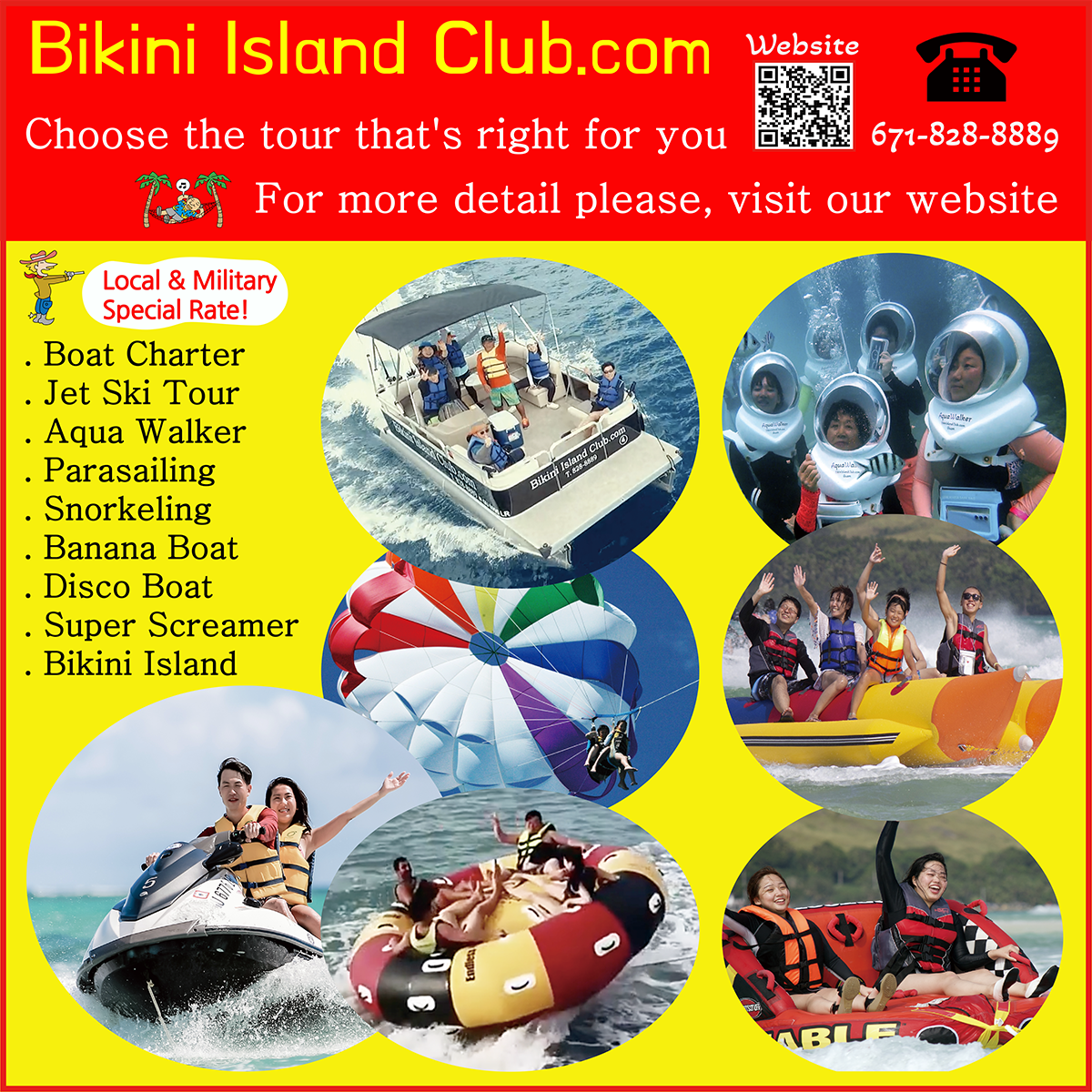Guam Bikini Island Club Facebook ad