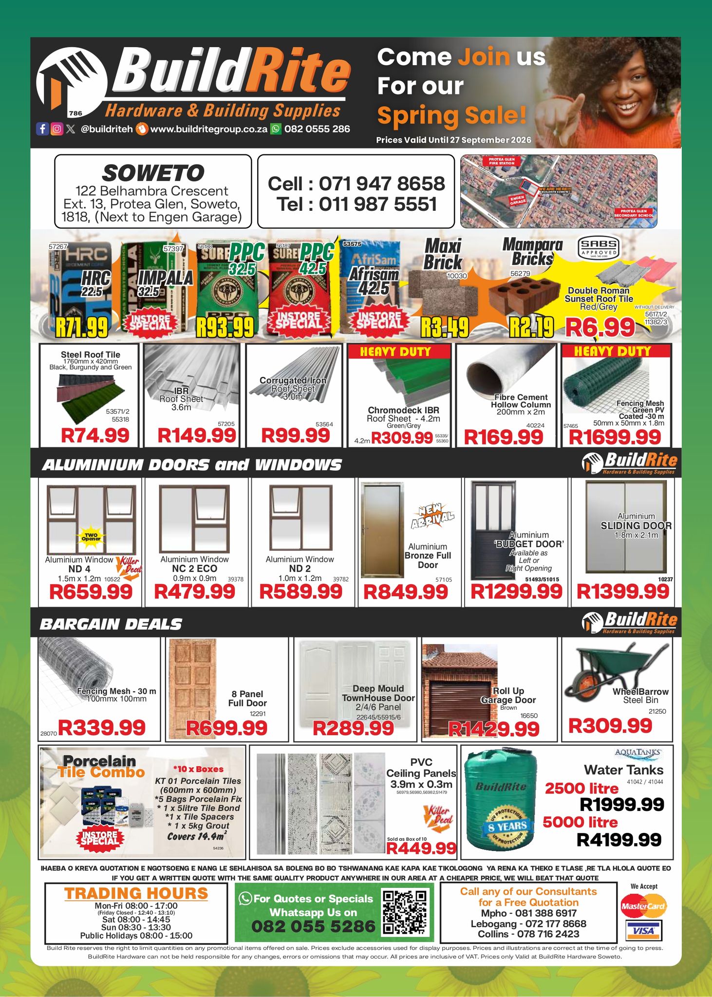 Build Rite Hardware Facebook ad