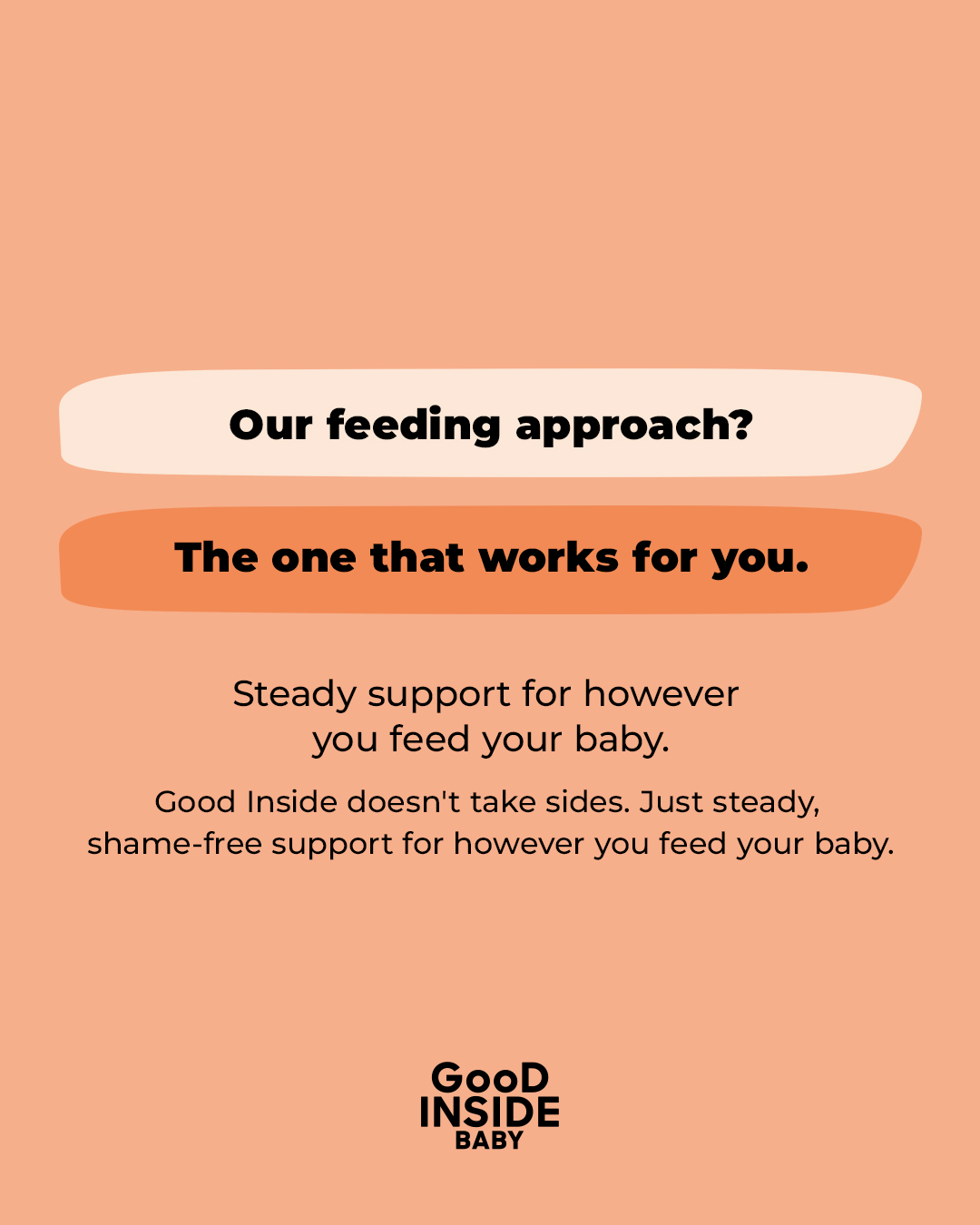 Good Inside Baby Facebook ad