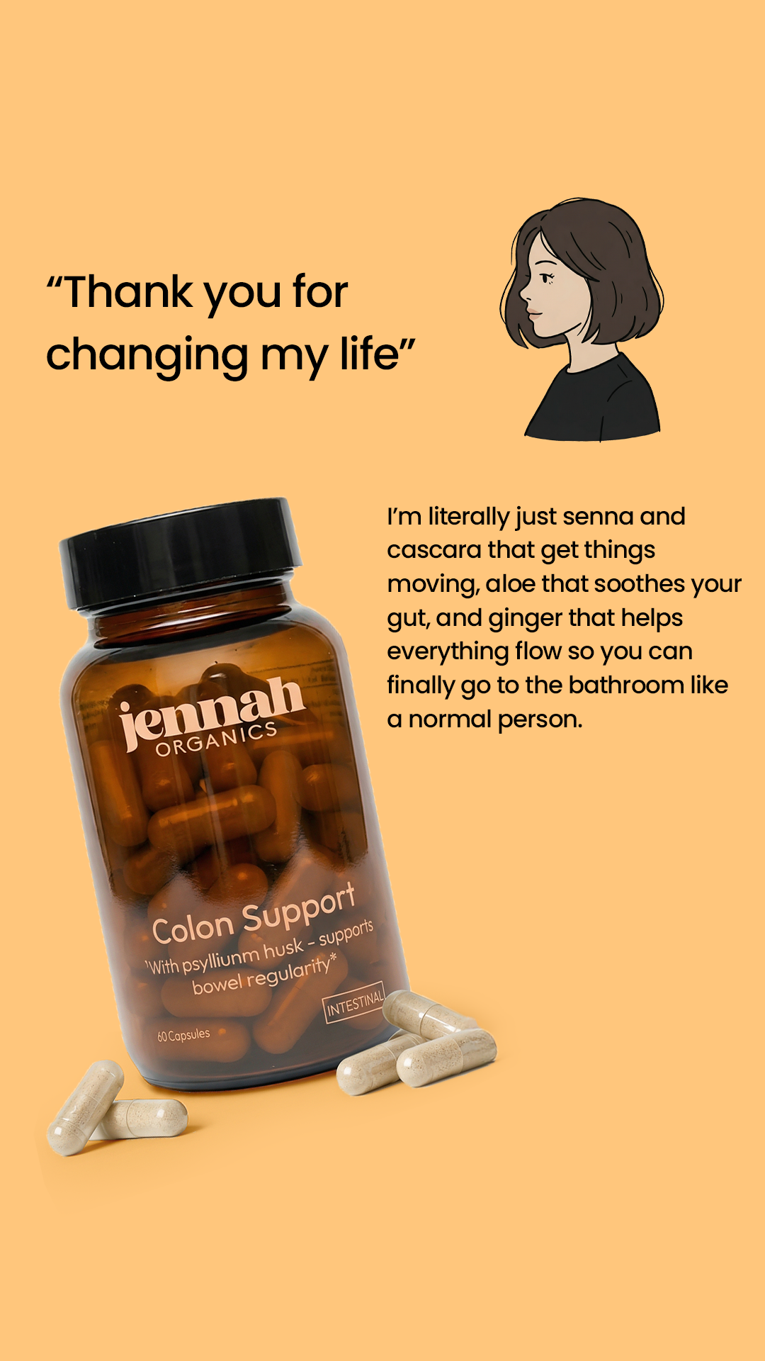 Jennah Organics Facebook ad