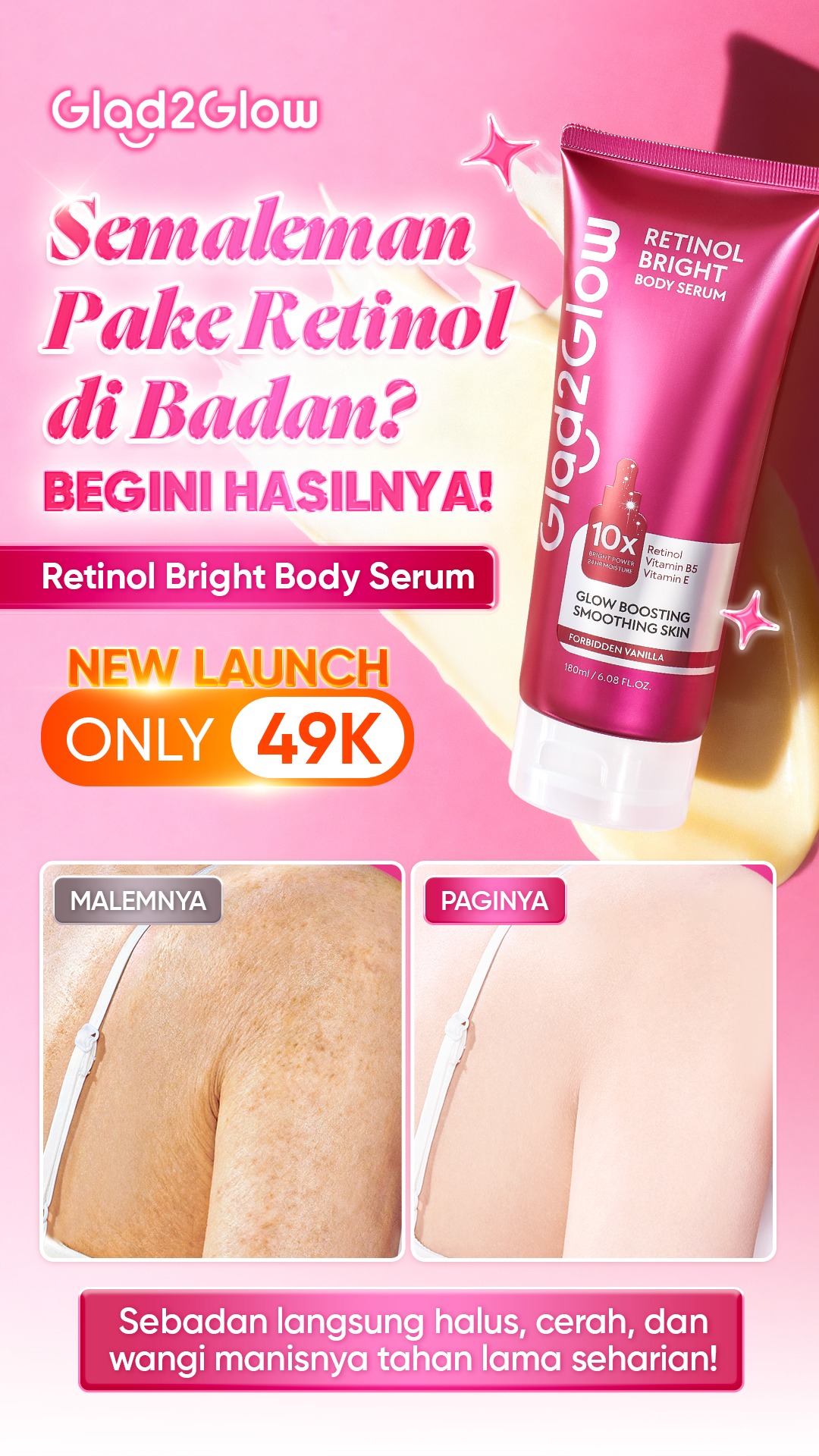 Glad 2 Glow.indo Facebook ad