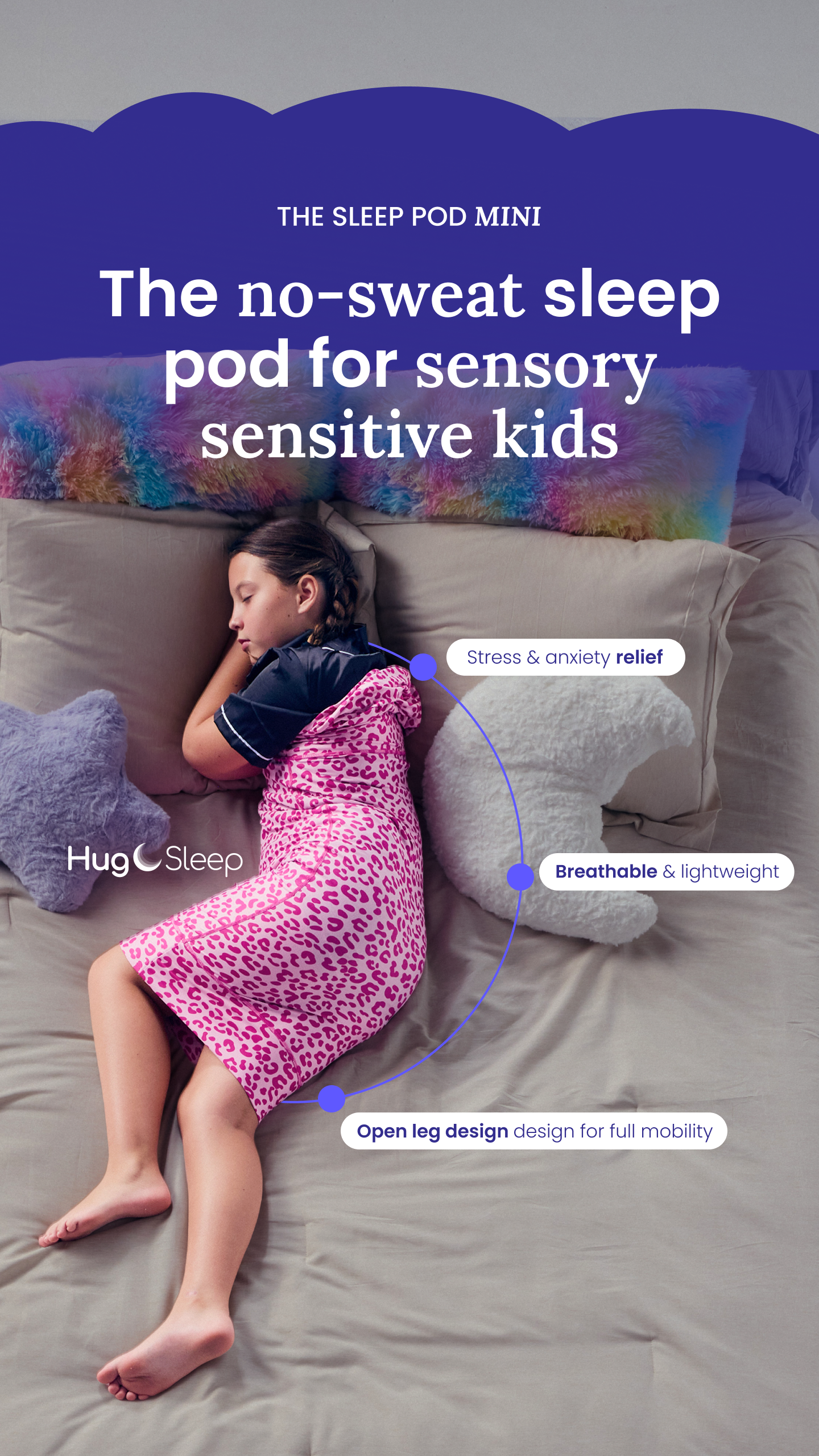 Hug Sleep Pod Facebook ad