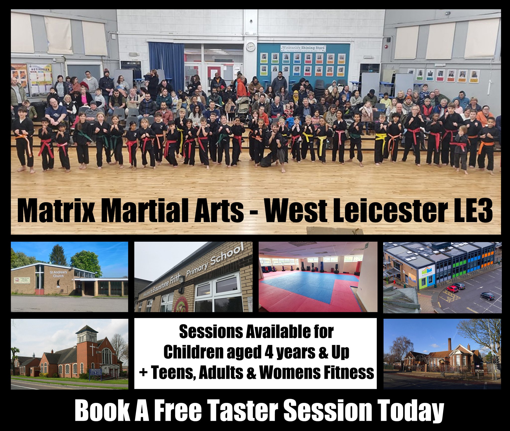 Matrix Martial Arts & Fitness LE3 Leicester Facebook ad: Info Form