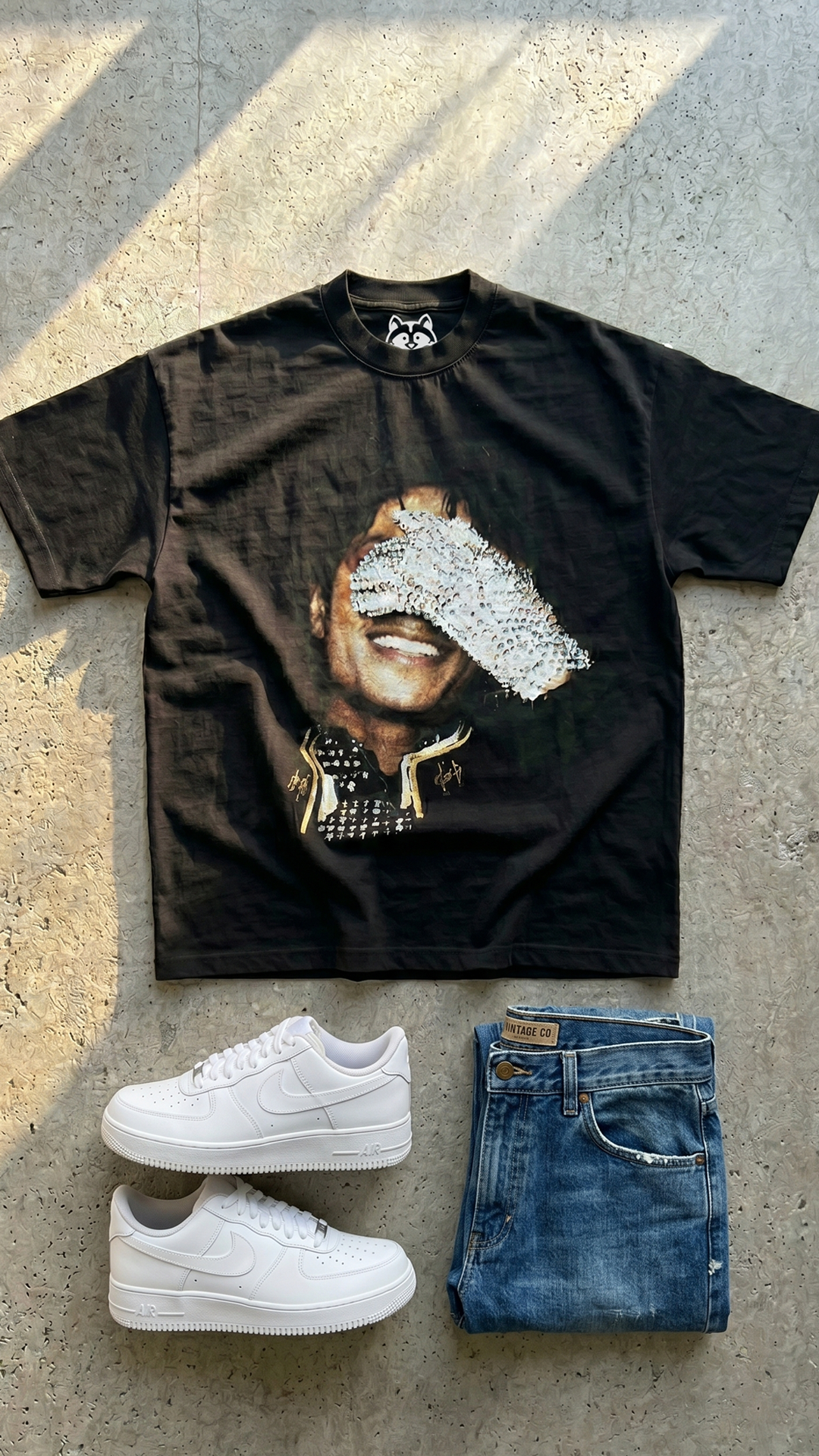 Mink Street Facebook ad: Michael Jackson Tees