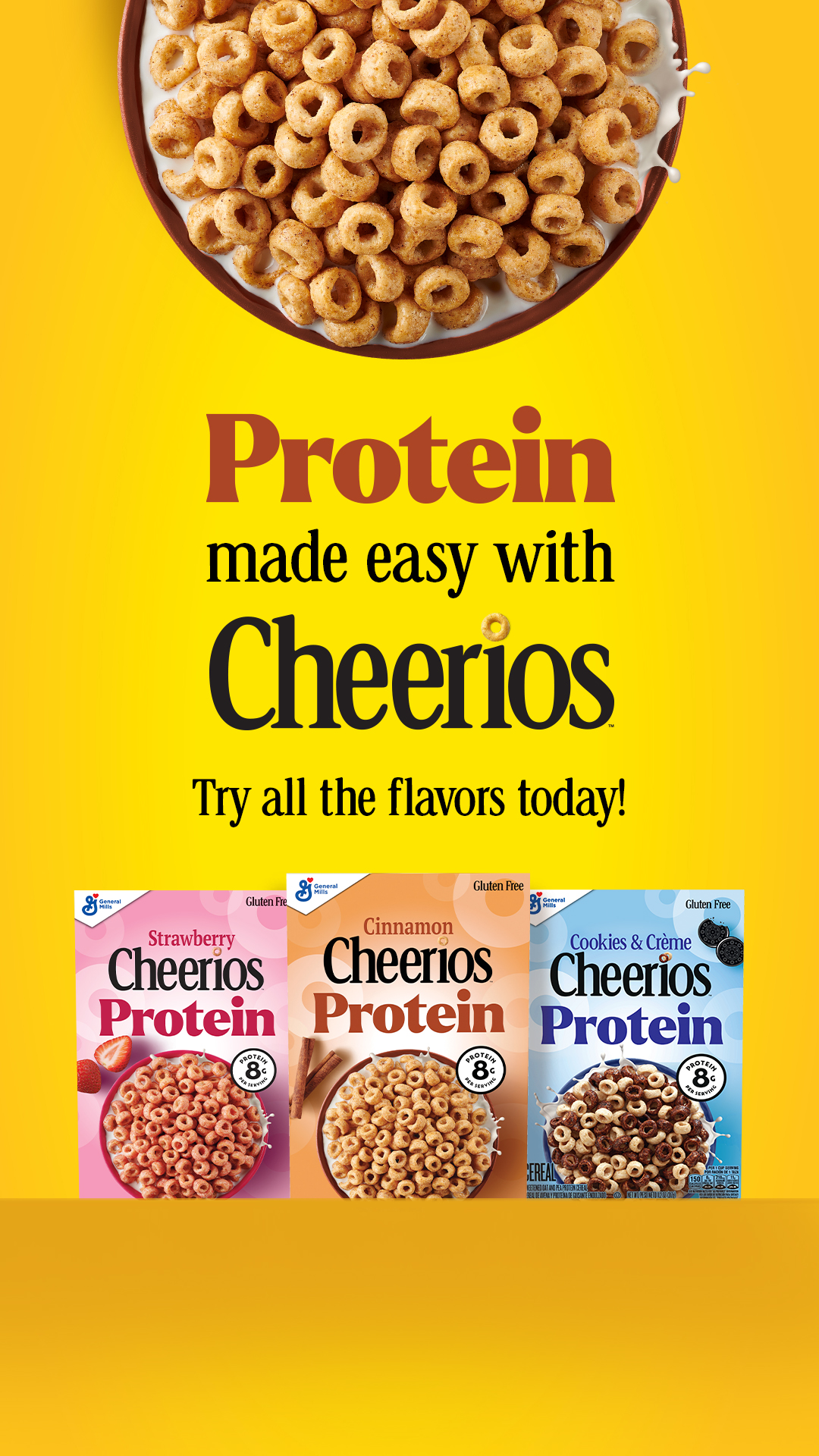 Cheerios Facebook ad
