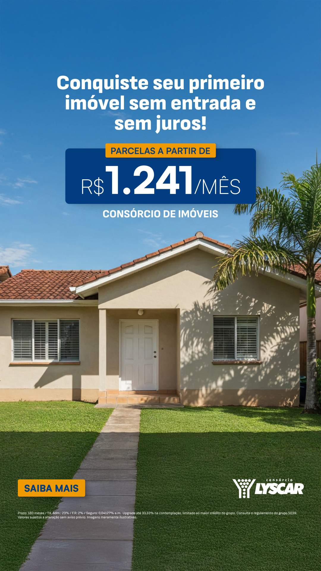 Consórcio Lyscar Facebook ad from Jan 7, 2026