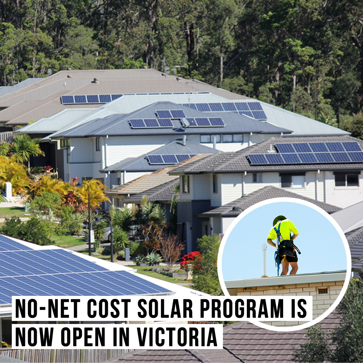 Solar Selector Facebook ad: See If Your Postcode Qualifies