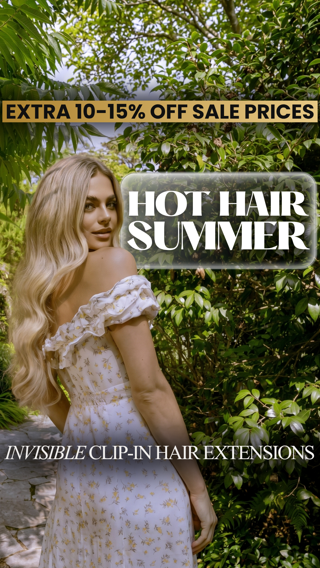 Official Foxy Locks Extensions Facebook ad