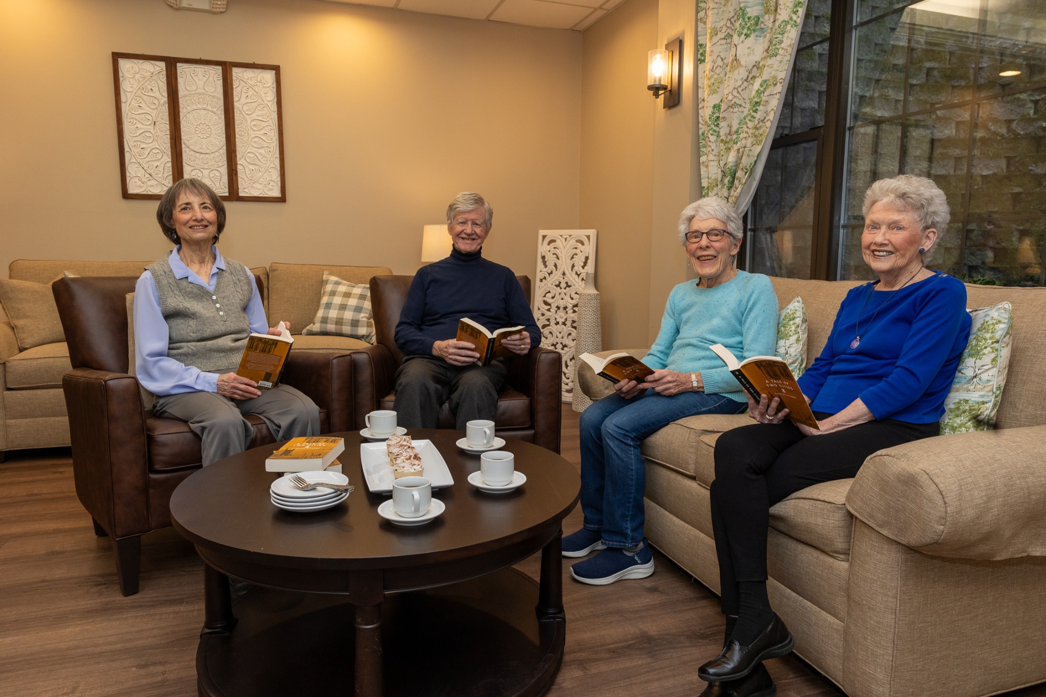 Episcopal SeniorLife Communities Facebook ad: Active and Engaged Living.
