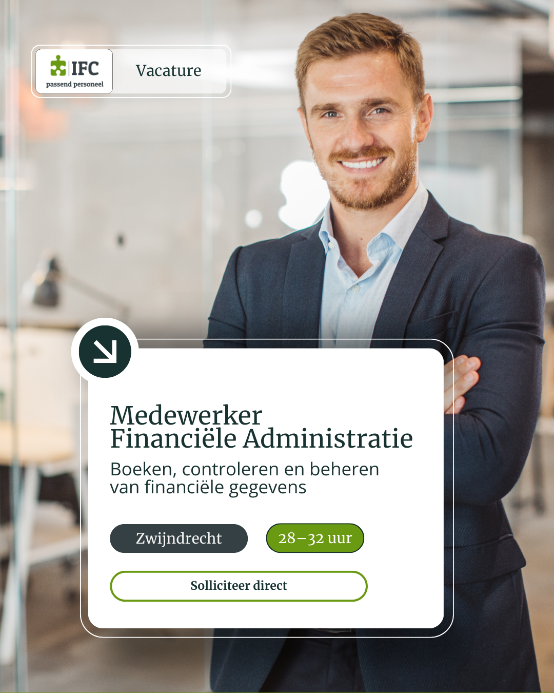 IFC B.V. Facebook ad: Nieuwe Vacature