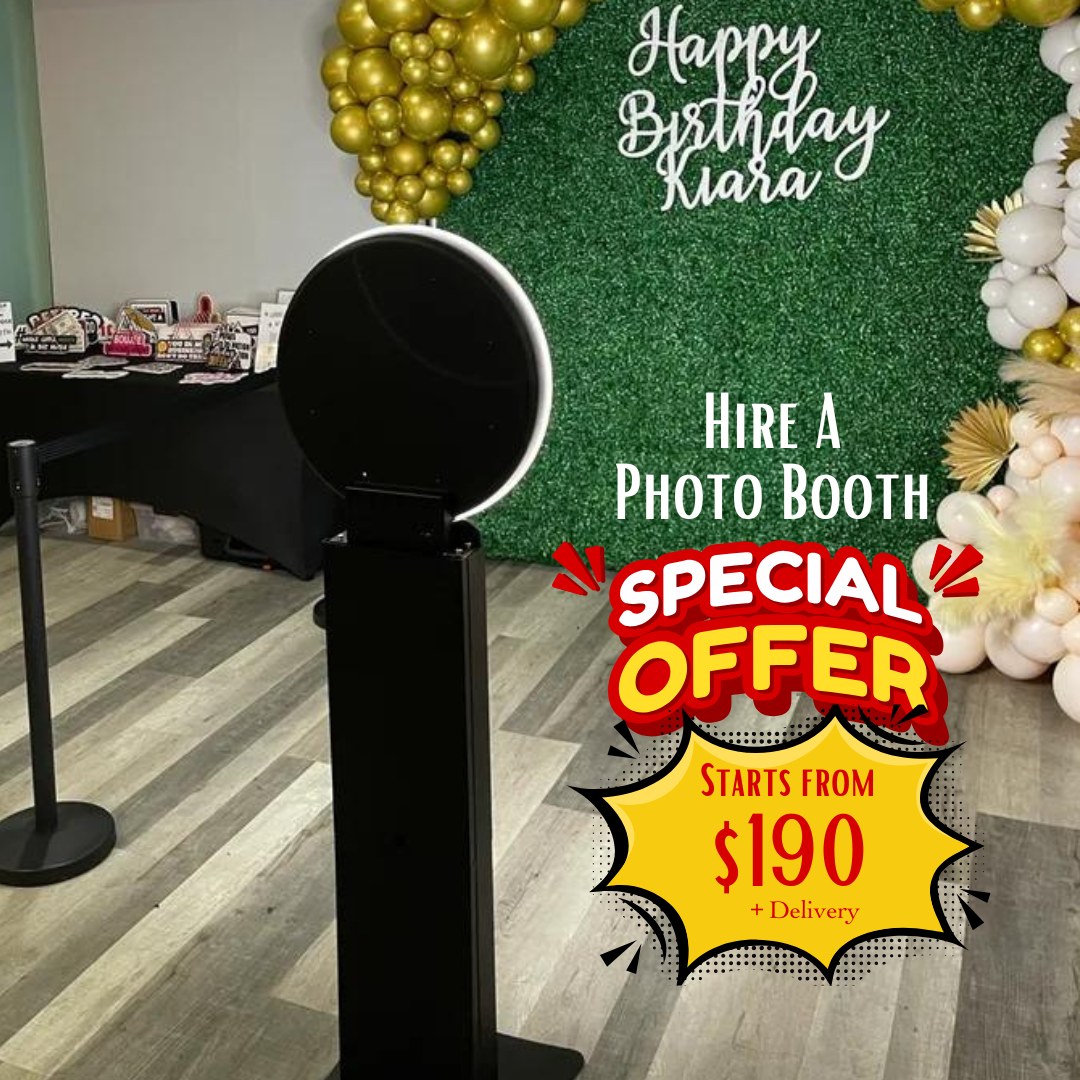 Fun Photobooths - Photo Booth Hire Melbourne Facebook ad: Fun Photobooths Special Deal!