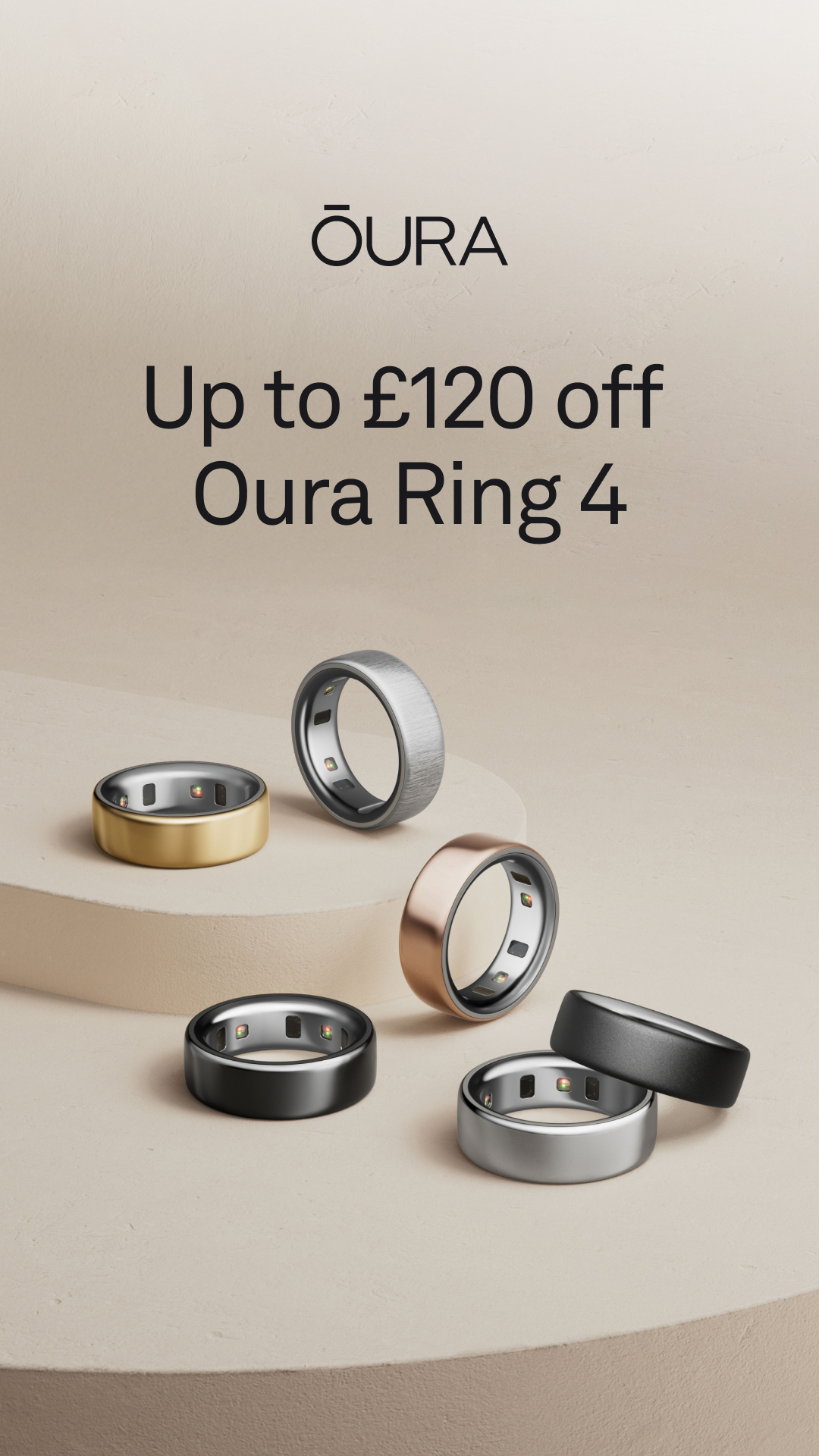 ŌURA Facebook ad