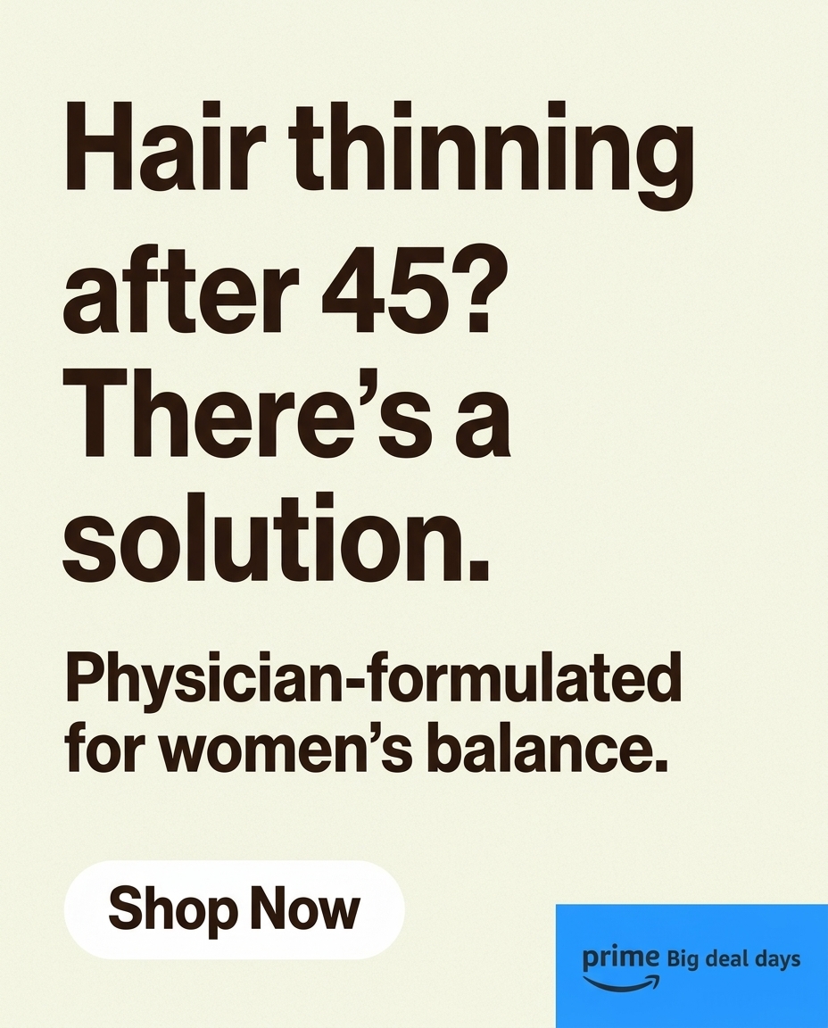Josh Recommends Facebook ad: Hair Thinning After 45? There's A Solution