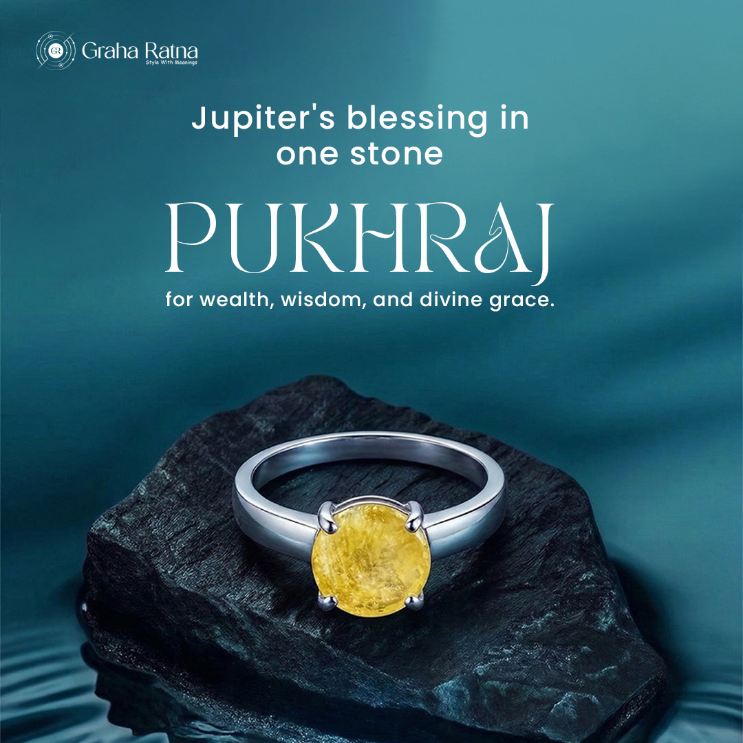 Graha Ratna Facebook ad: Jupiter's Blessing in One Stone, Original Pukhraj Ring