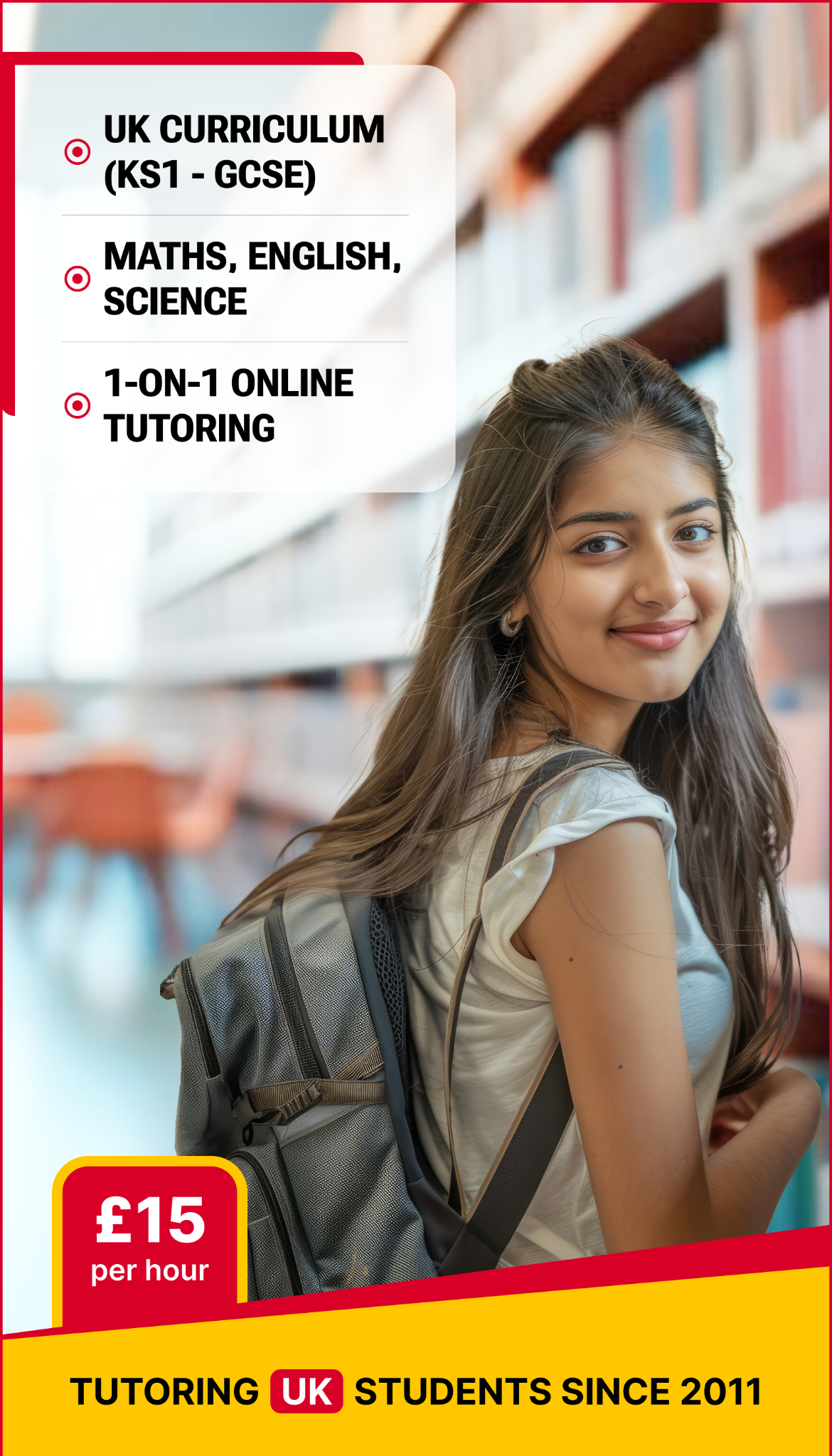 Jaya's Academy Facebook ad