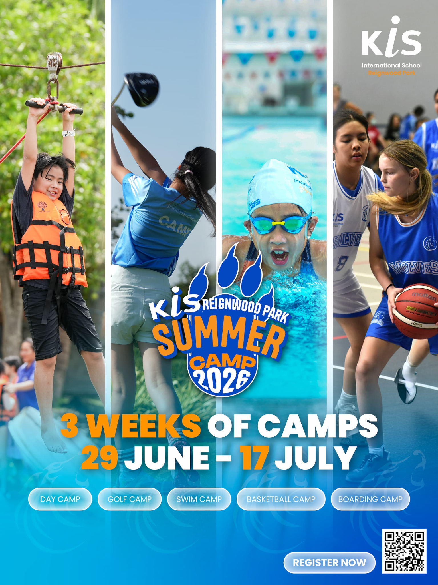 KIS International School Reignwood Park Facebook ad: KIS Holiday Camp 2026