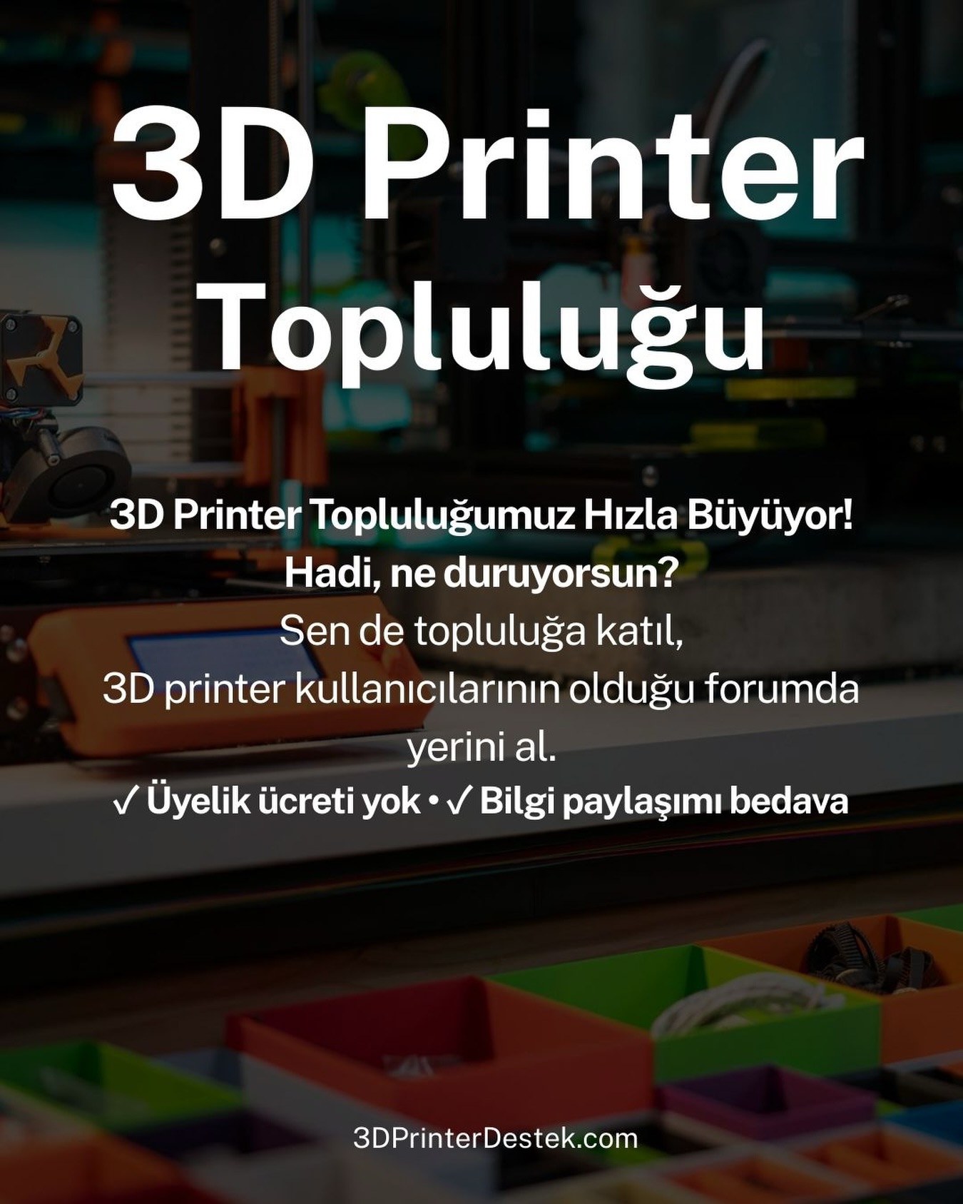 3D Printer Destek Facebook ad: 3D Printer Destek Forumu - Ana Sayfa
