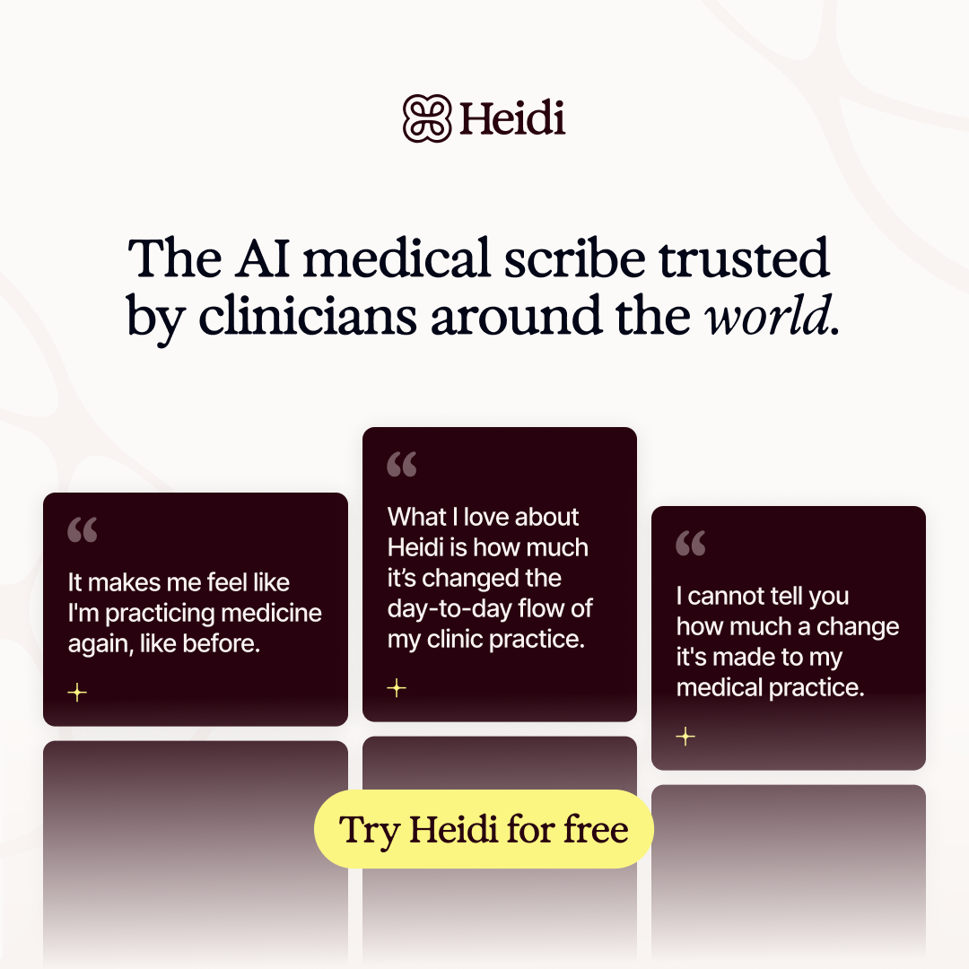 Heidi Facebook ad
