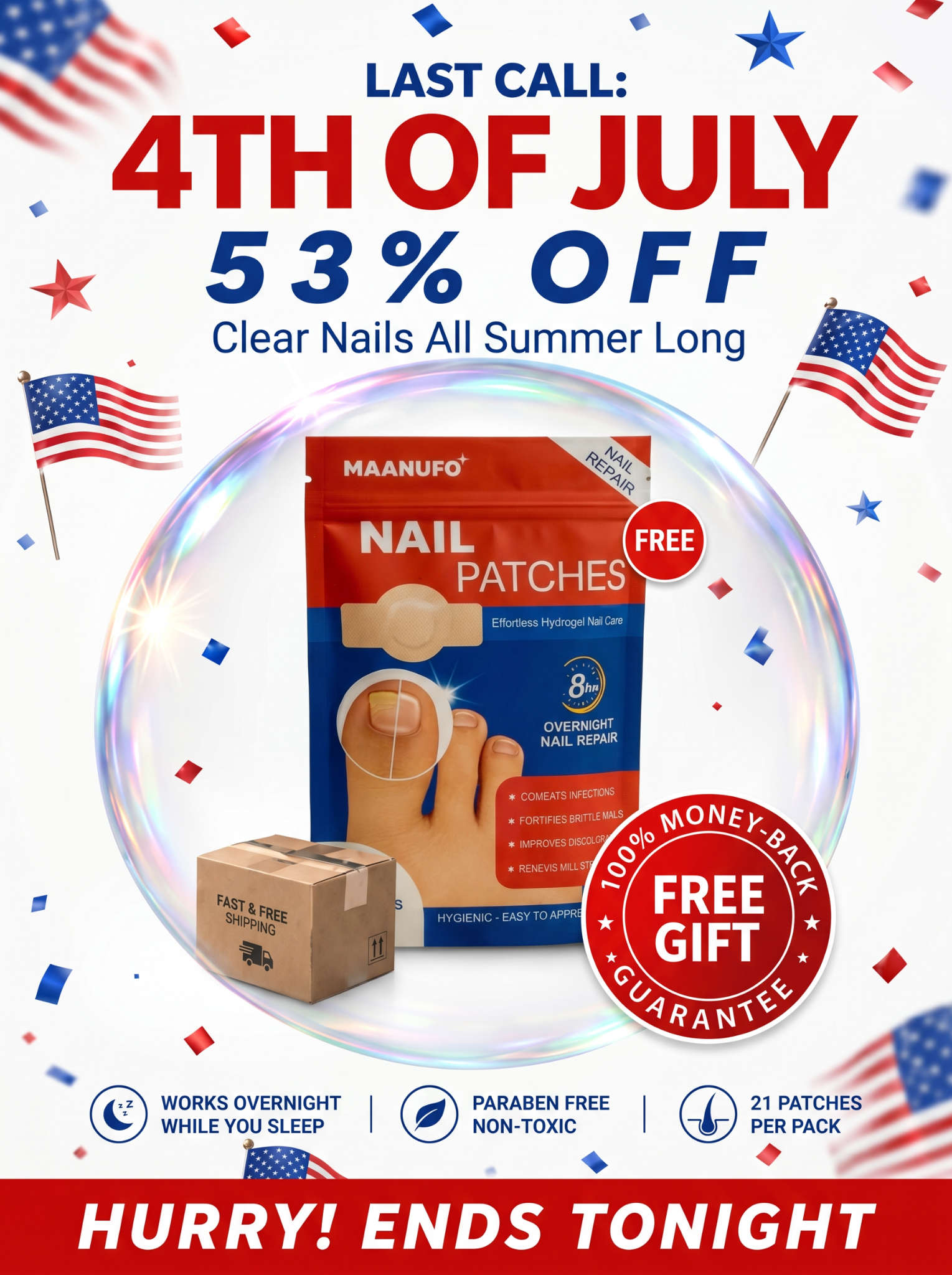 Morgan's Foot Care Diary Facebook ad