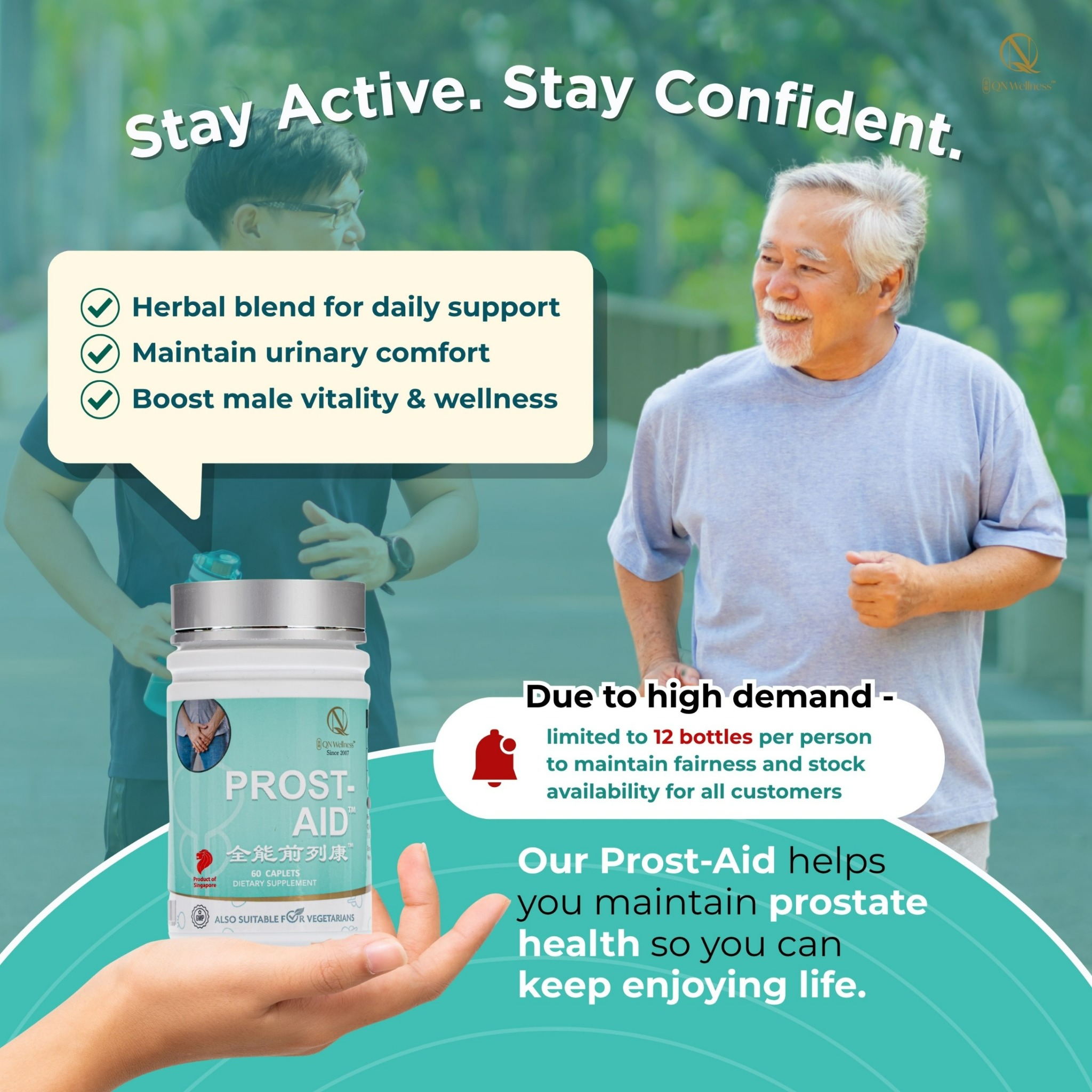 QN Wellness Facebook ad