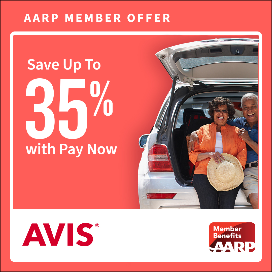 AARP Member Benefits Facebook ad