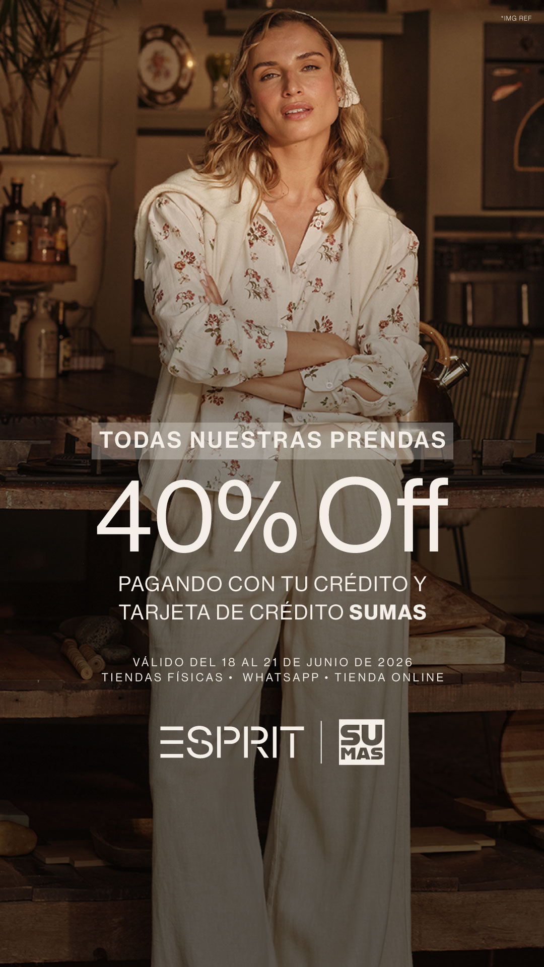 Esprit Colombia Facebook ad