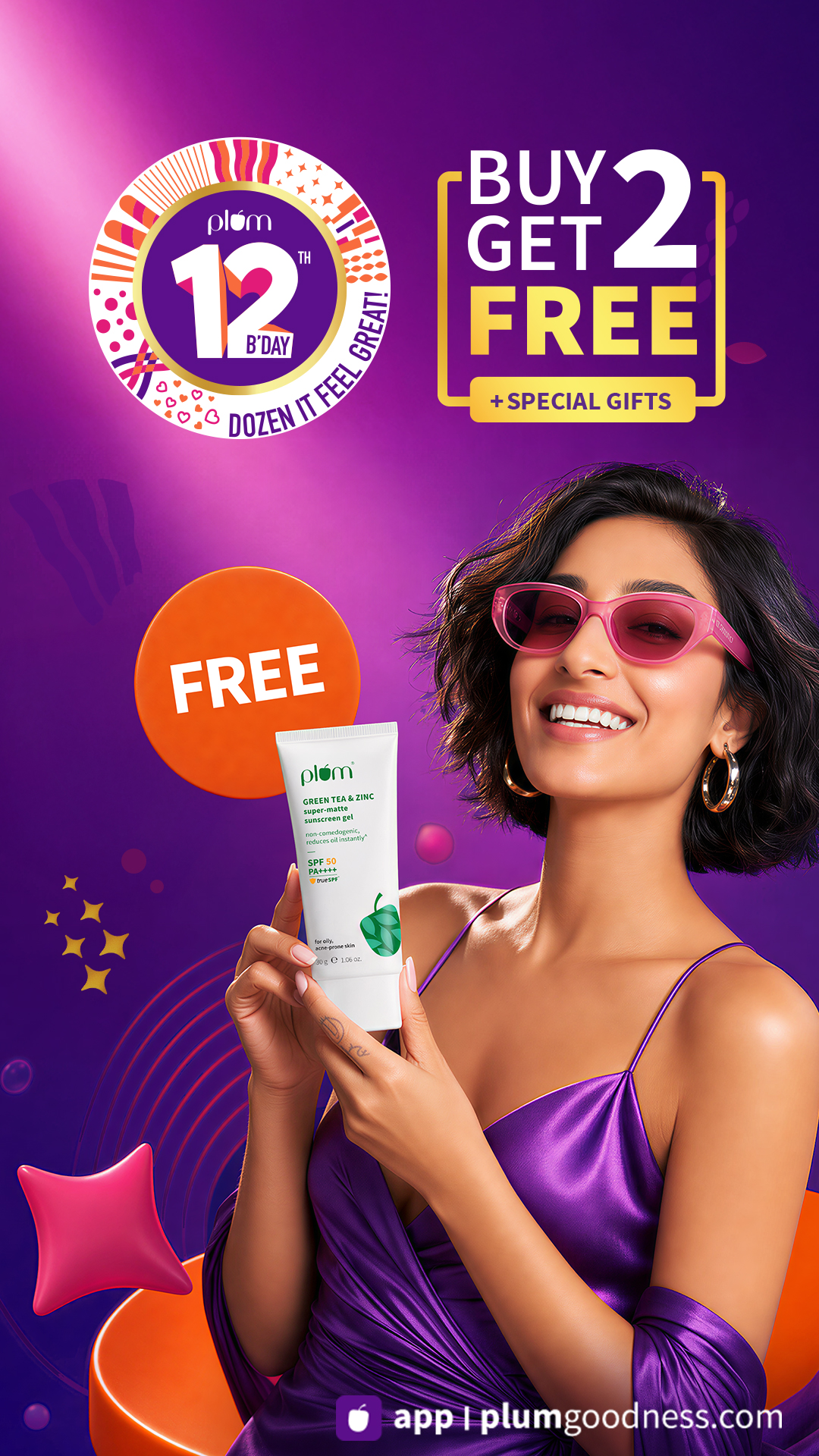 Plum Facebook ad