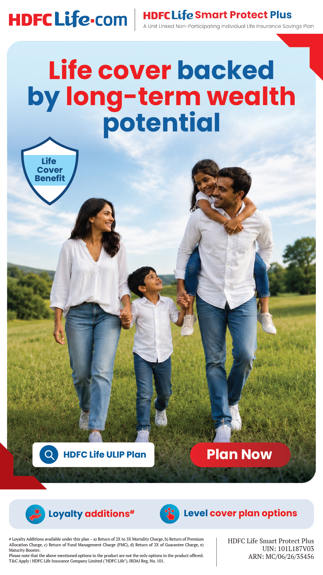 HDFC Life Facebook ad