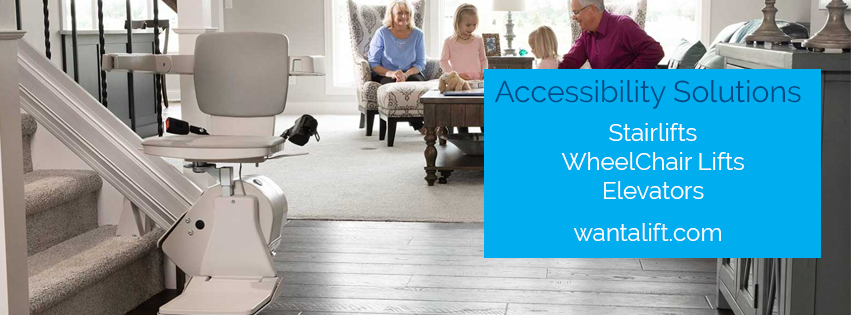 Accessibility Solutions, Inc. Facebook ad: The Syracuse Elevator, Stair Lift and Wheelchair Lift…
