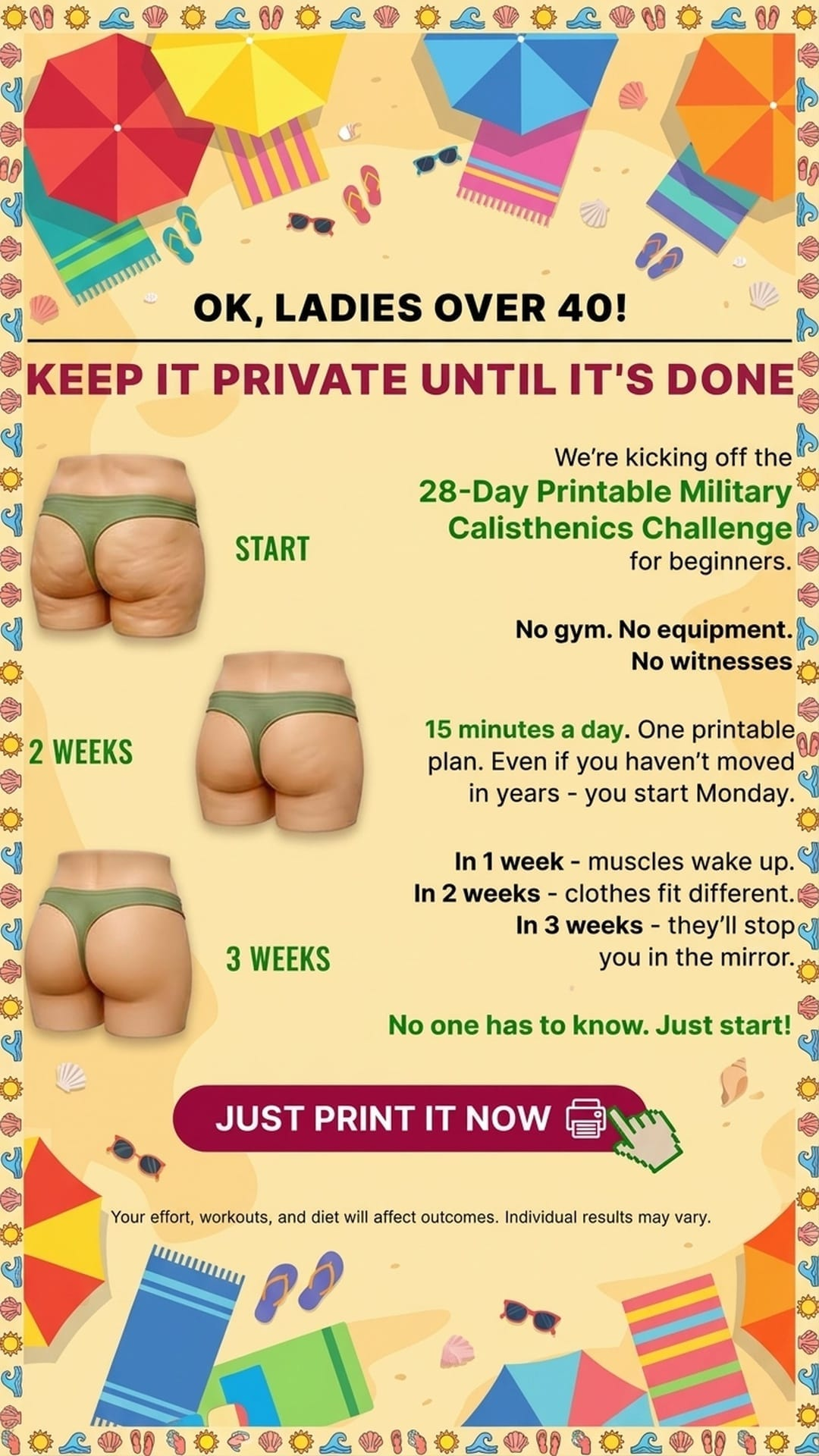 Warrior Workouts Facebook ad: Start Transformation Now!