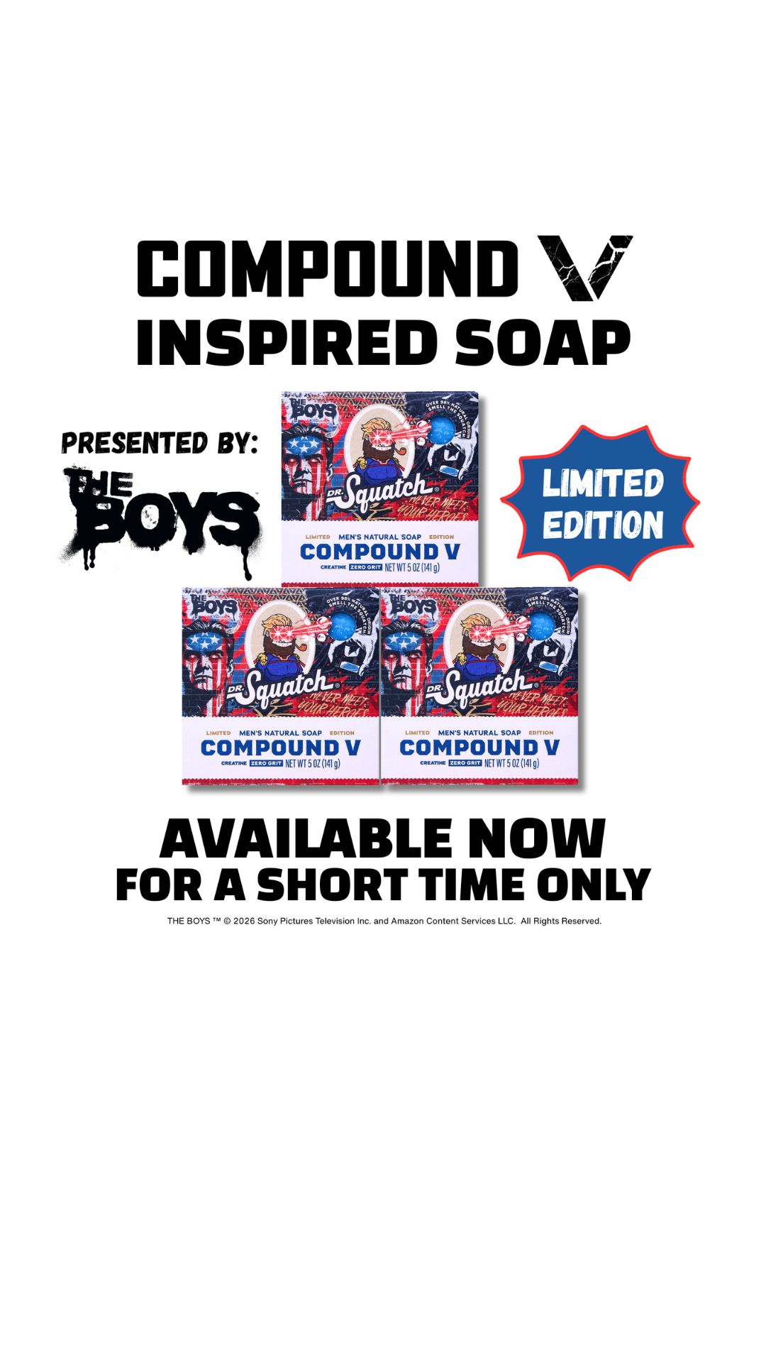 Dr. Squatch Facebook ad