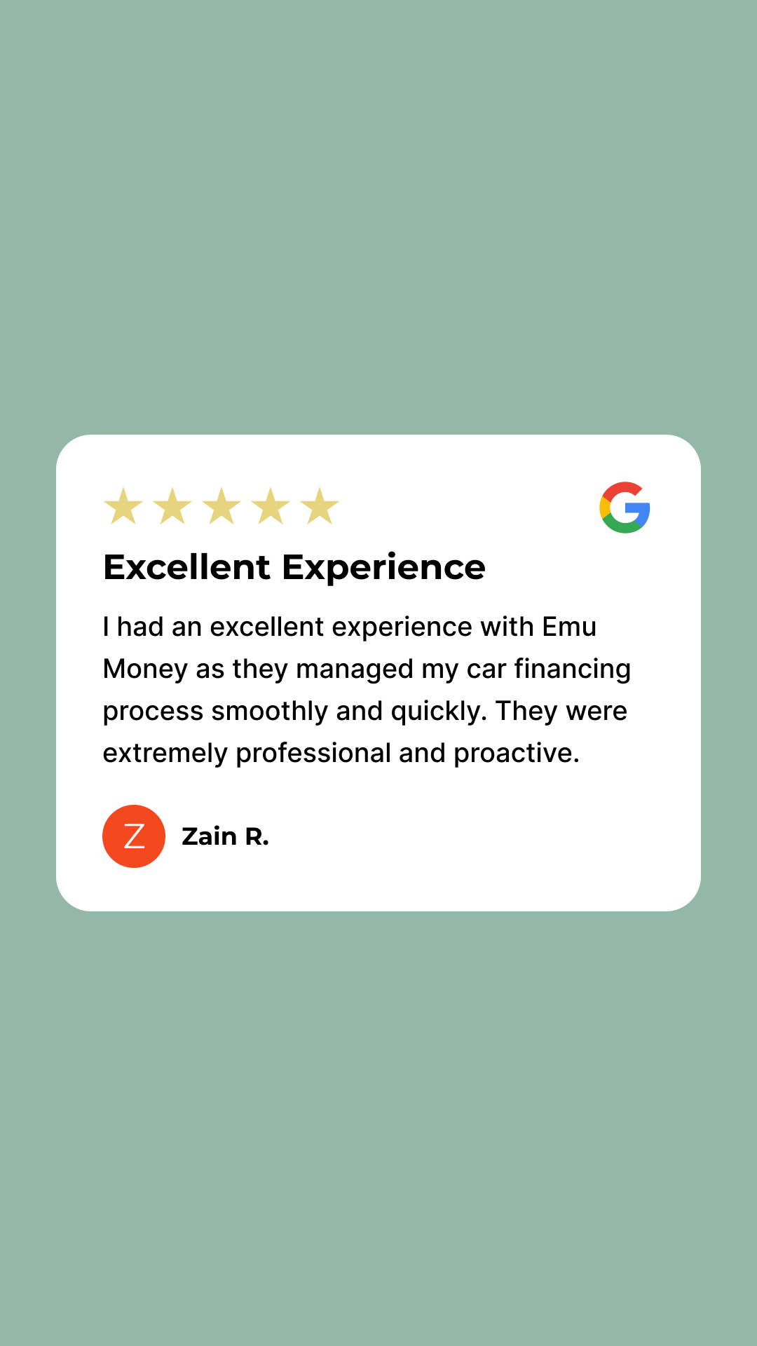 Emu Money Facebook ad