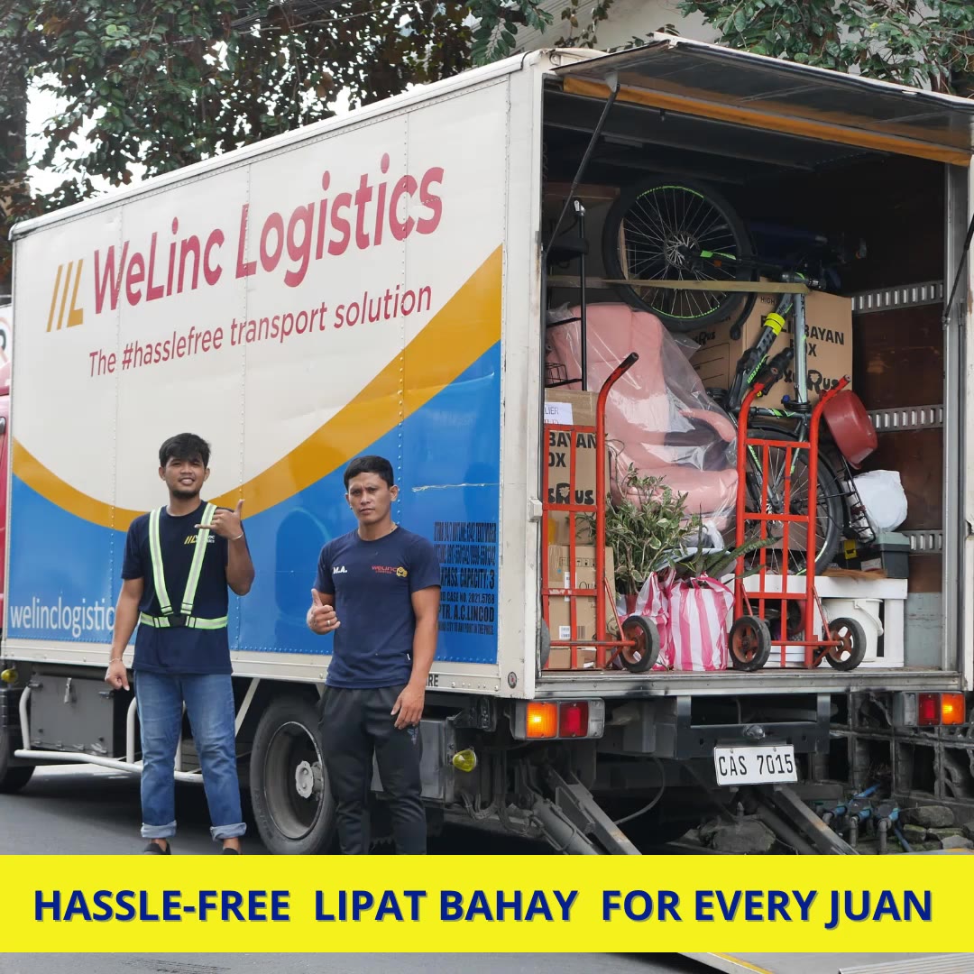 Welinc Loose Cargo Facebook ad: [LIPAT-BAHAY] NCR to any point in Luzon!